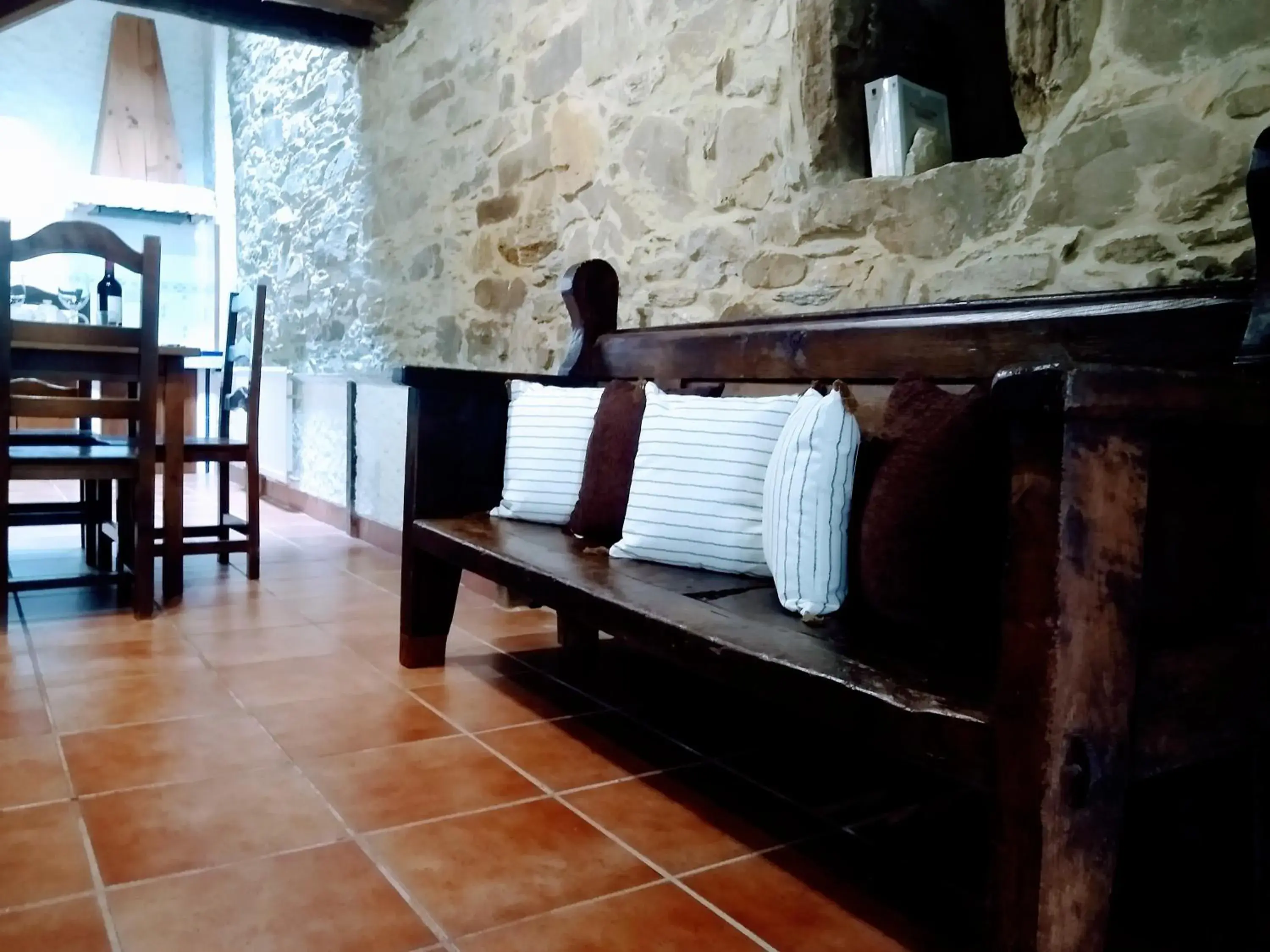 Living room, Bed in Casa Pacios by M de Santiago Living room, Bed in Casa Pacios by M de Santiago