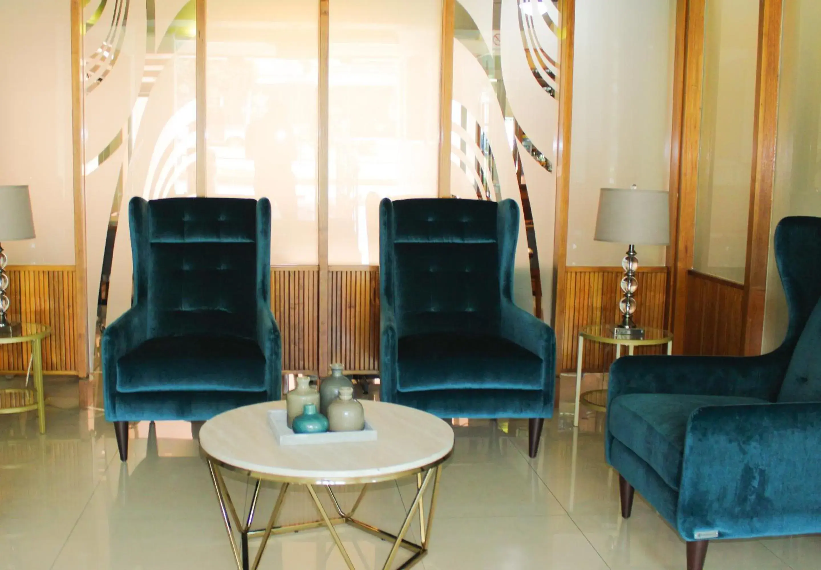 Lobby or reception in Hotel Mirage Lobby or reception in Hotel Mirage