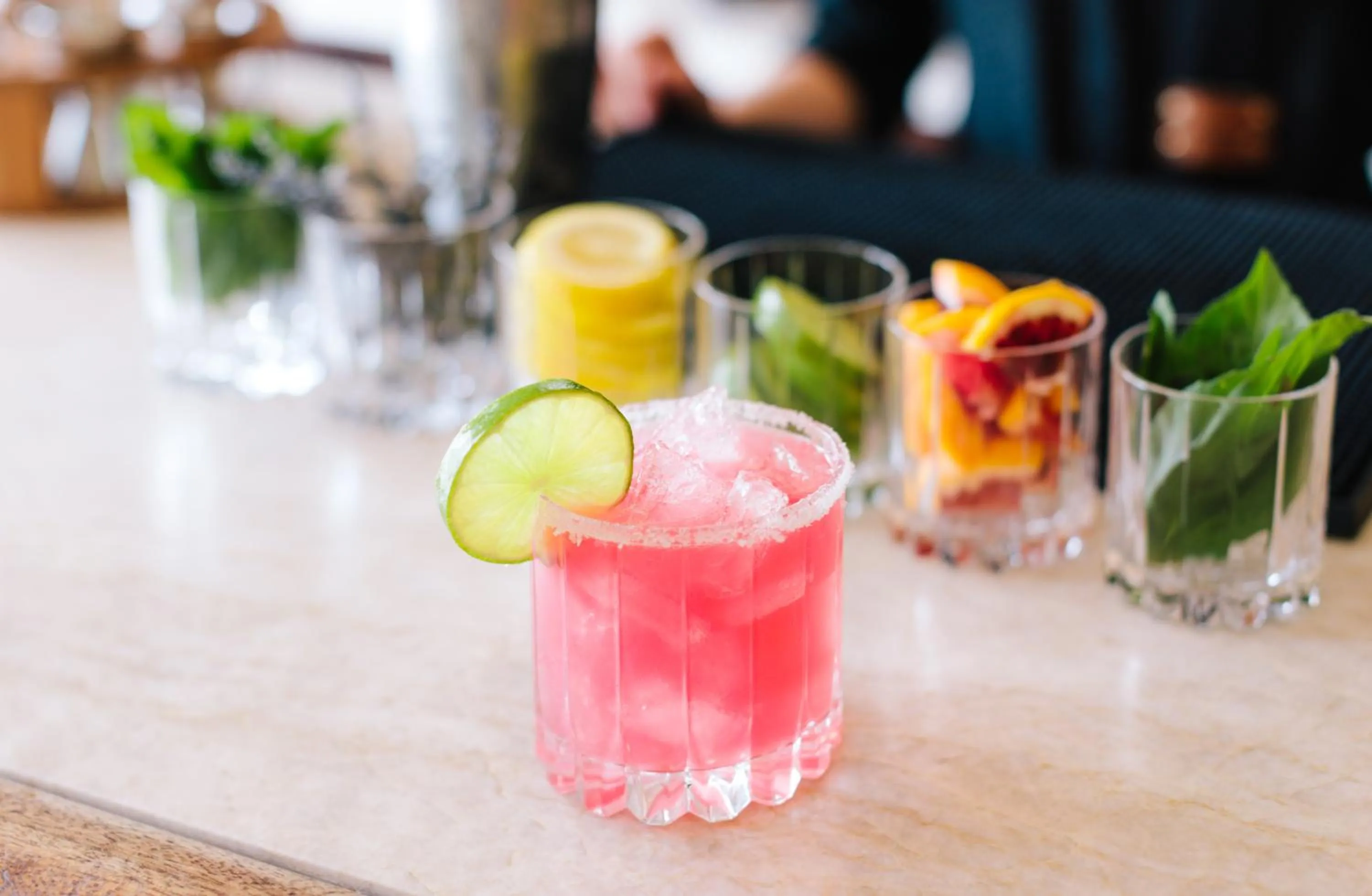 Alcoholic drinks in The Tides Inn