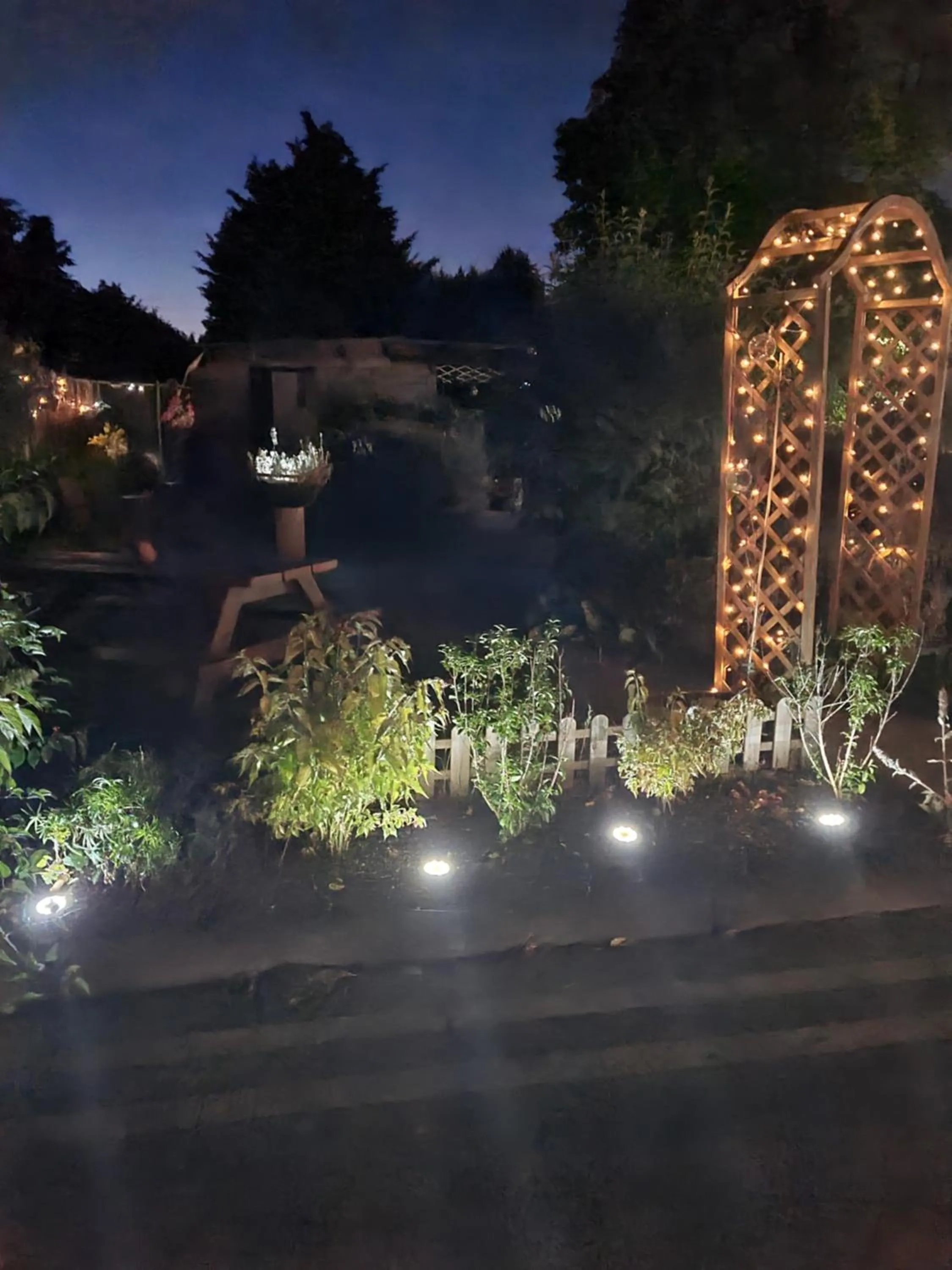 Garden in Railway Inn