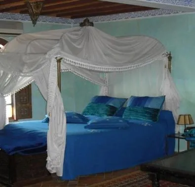 Bed in Le Riad Meknes