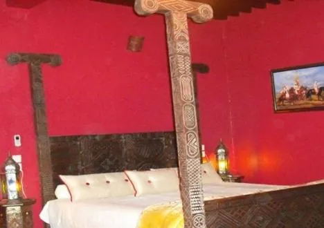 Bed in Le Riad Meknes