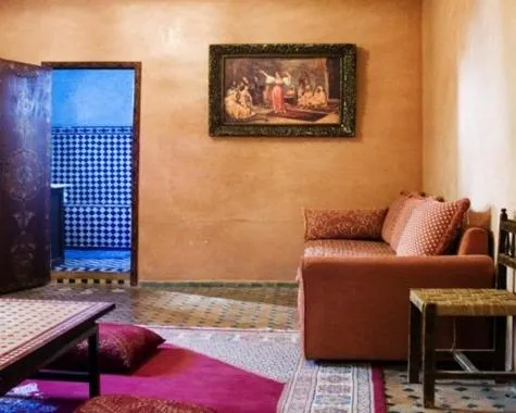 Living room in Le Riad Meknes