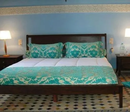 Bed in Le Riad Meknes