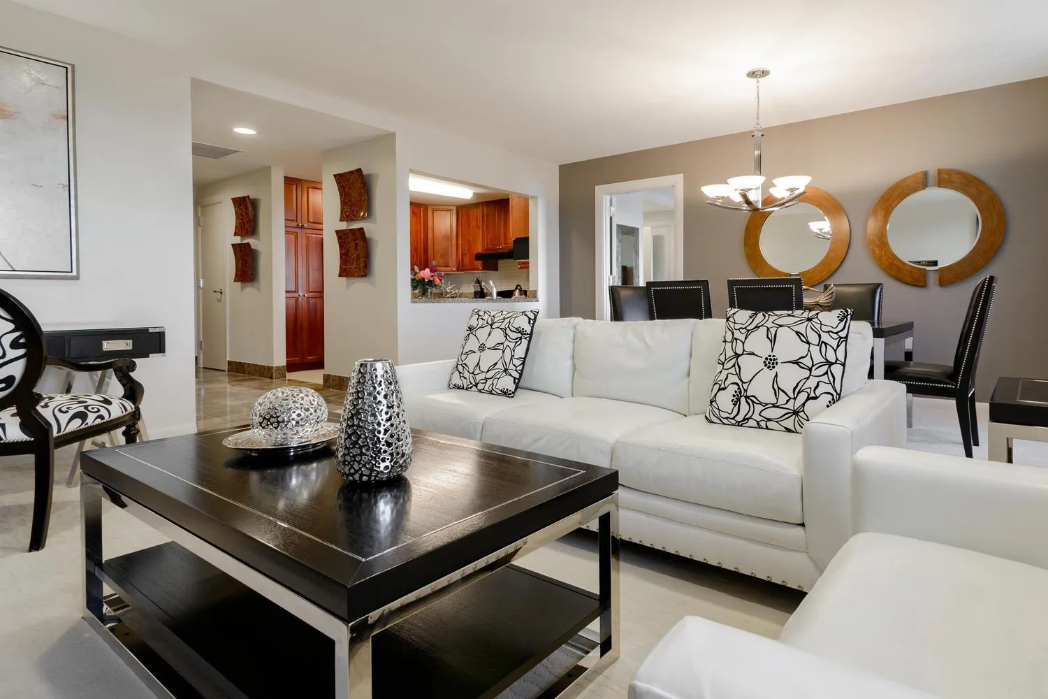 Living room in Broadway Plaza, Trademark Collection by Wyndham