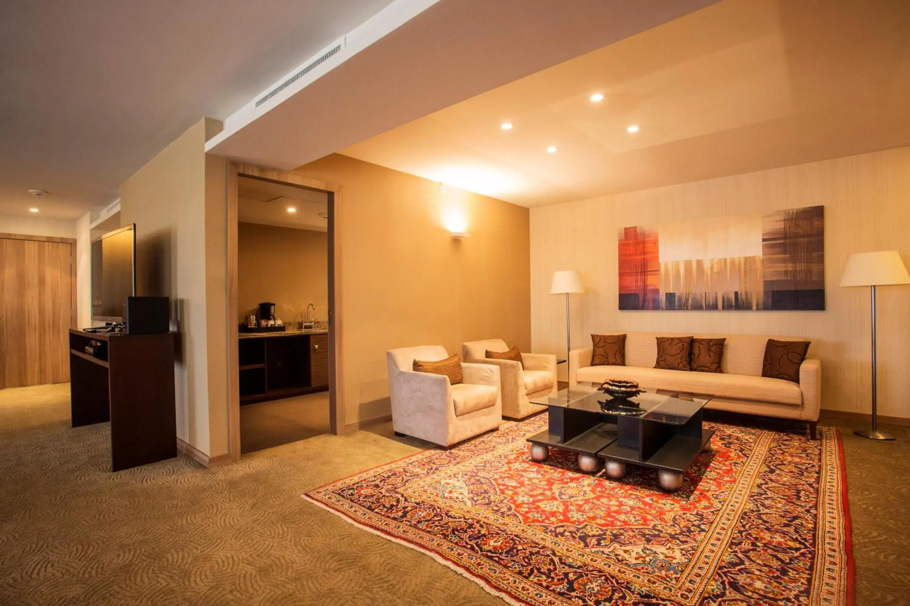 Living room in Gran Bourbon Hotel Asuncion Living room in Gran Bourbon Hotel Asuncion