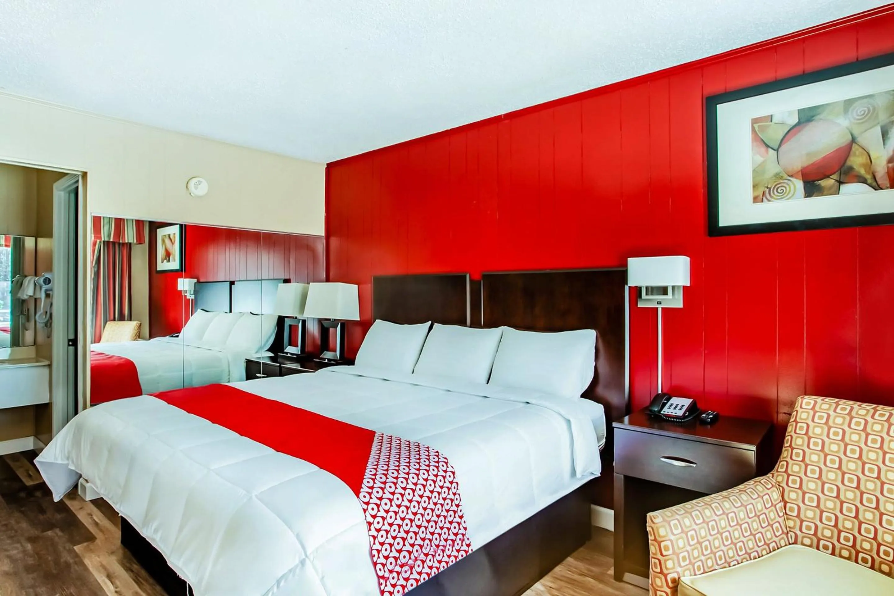 Bedroom, Bed in OYO Hotel Ridgeland East