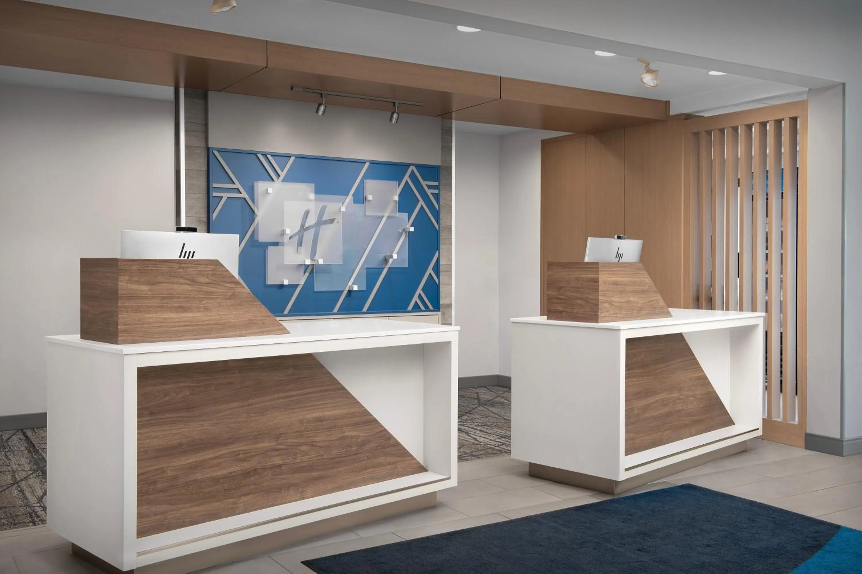 Lobby or reception in Holiday Inn Express Spokane Airport by IHG