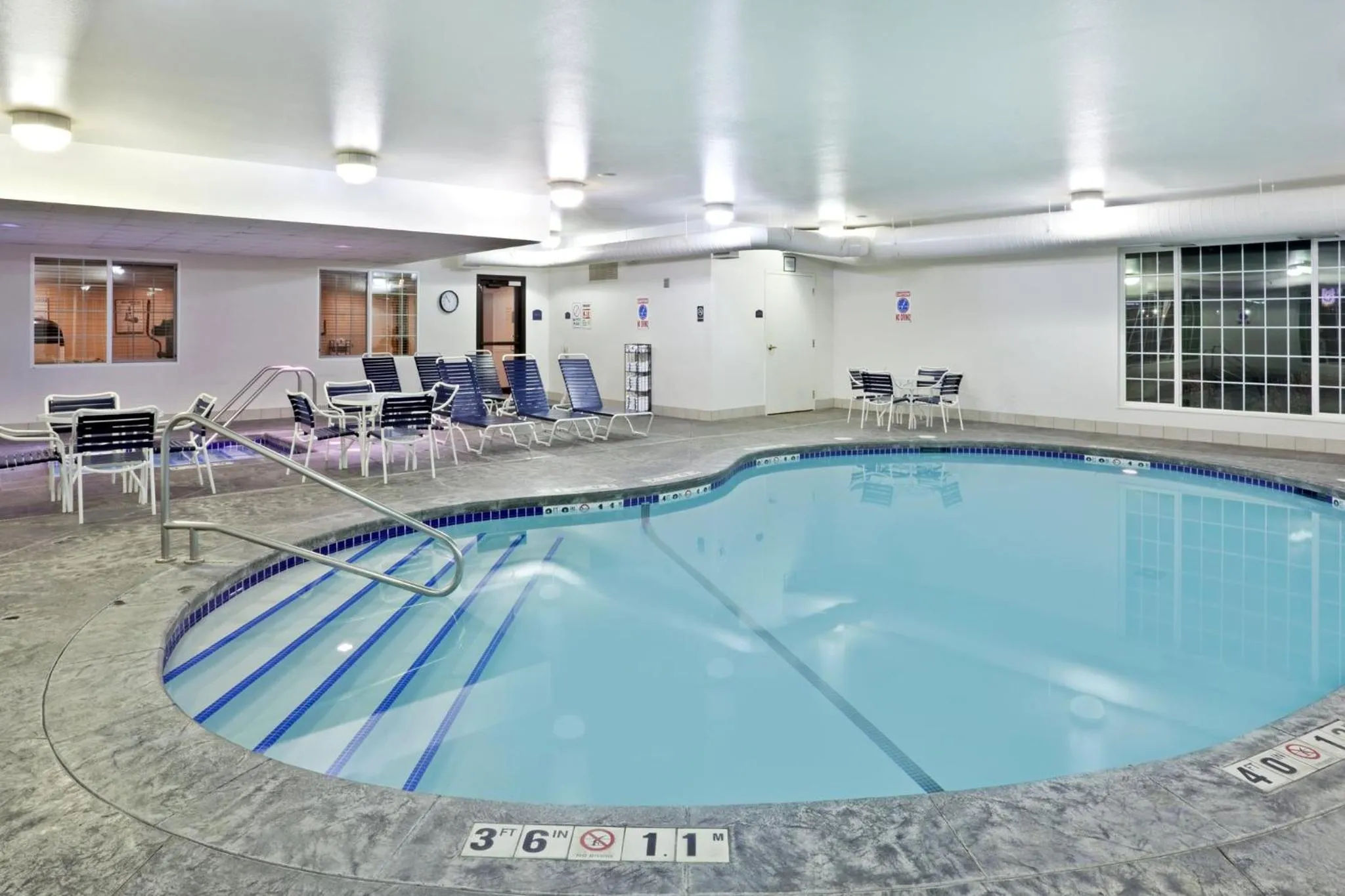 Swimming pool in Holiday Inn Express Spokane Airport by IHG