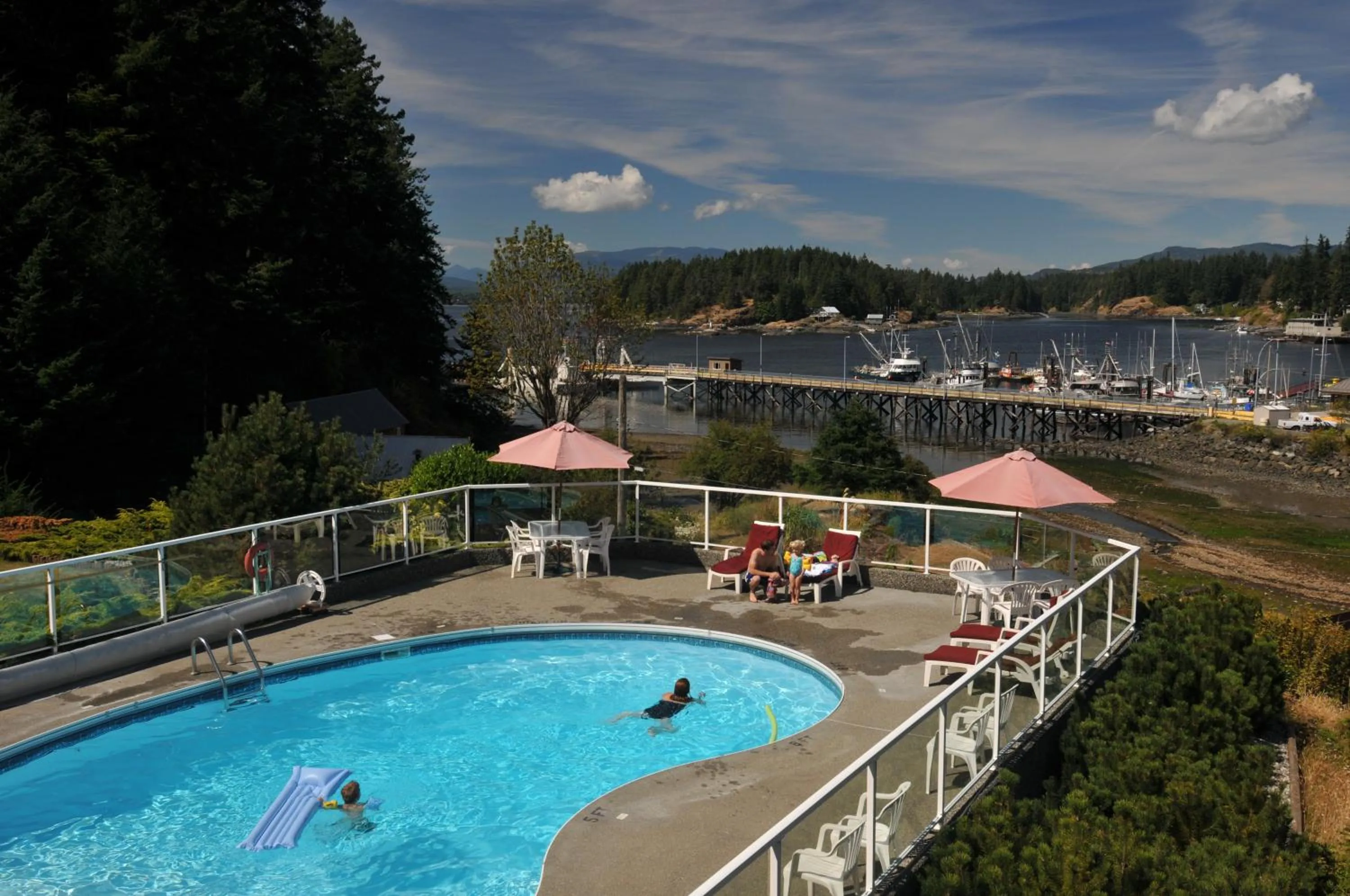 Pool view in High Point Resort