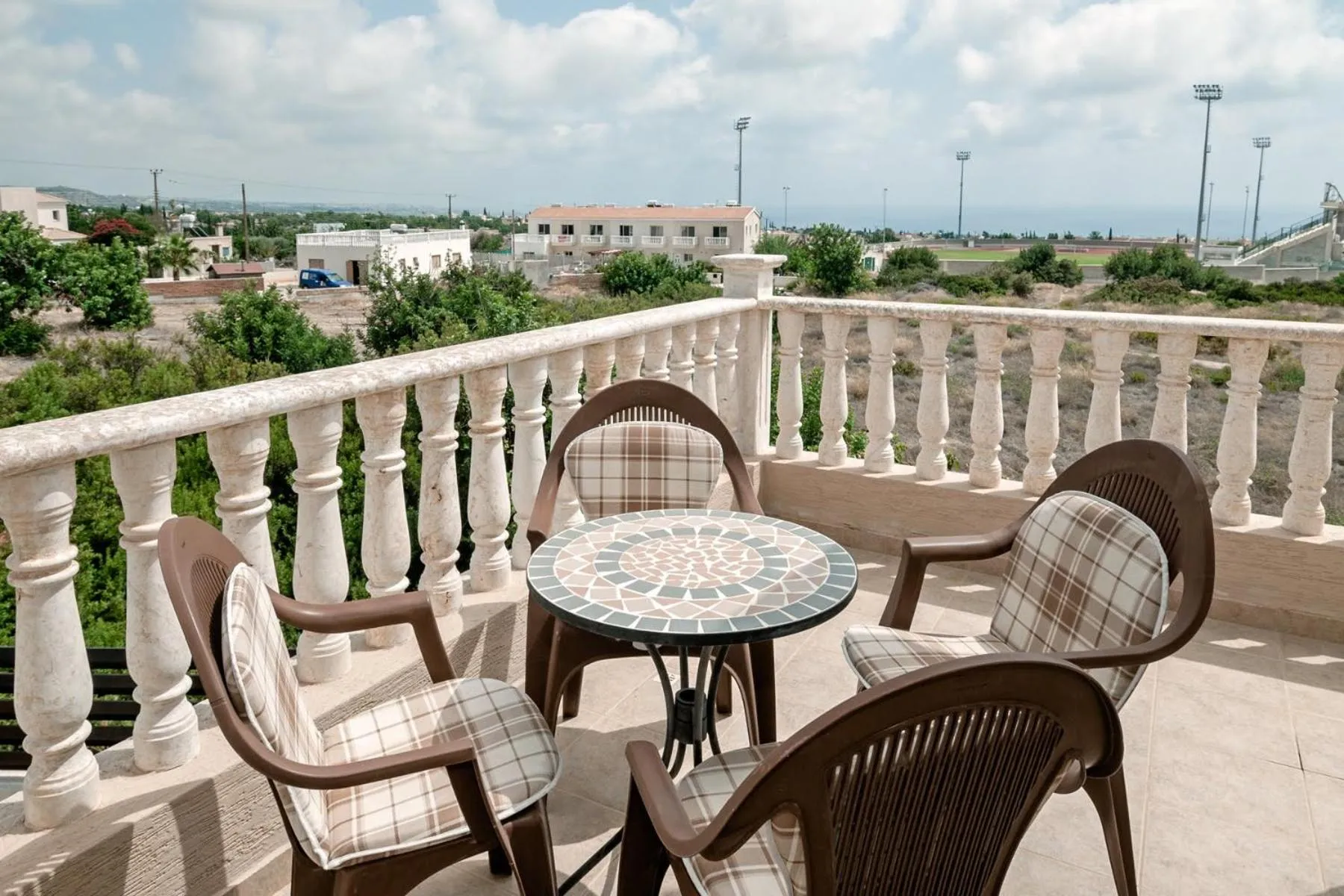 Balcony/Terrace in Villa Puccini: Luxury villa with private pool