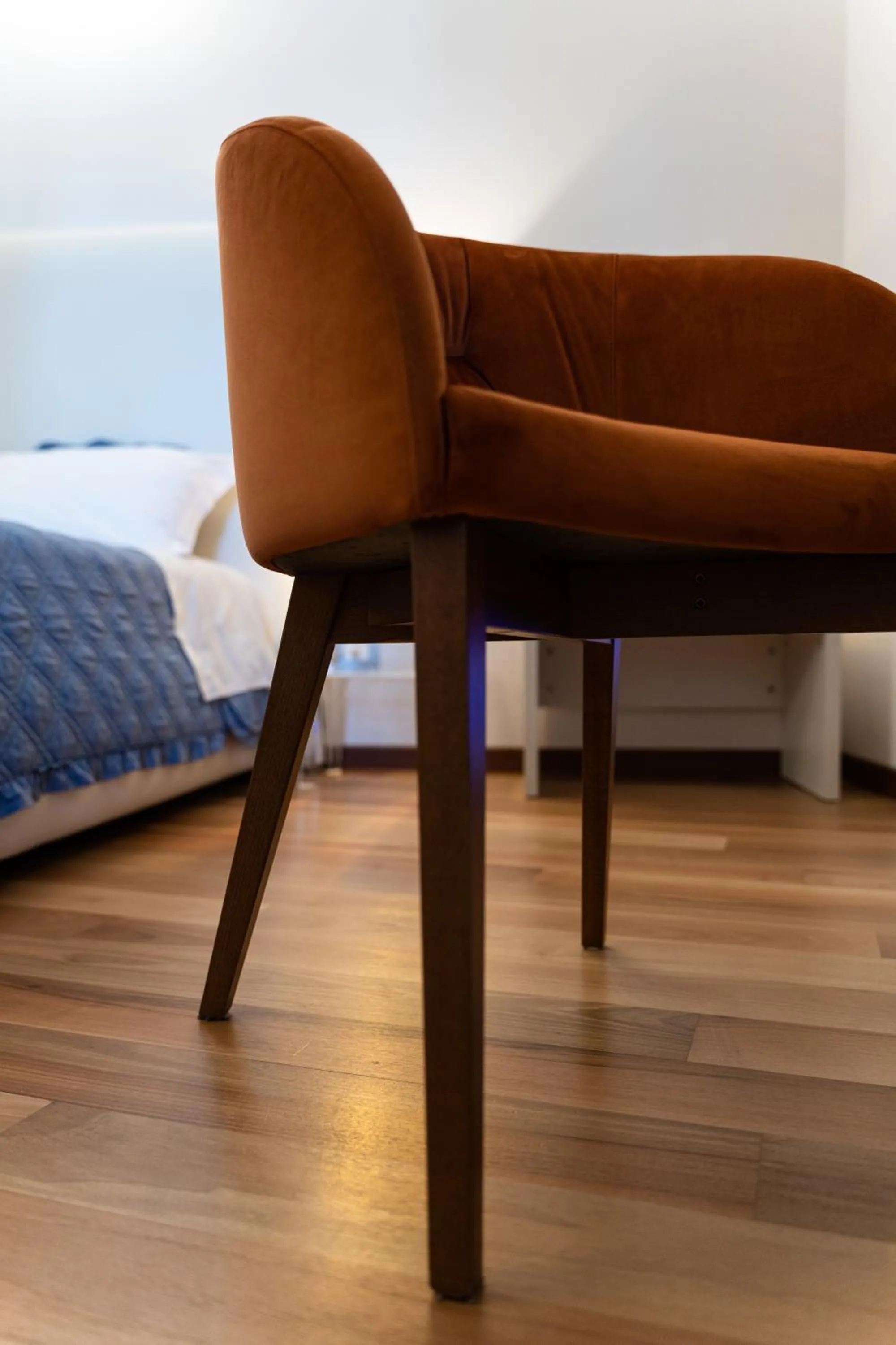 Bed in Stella Maris suite relax