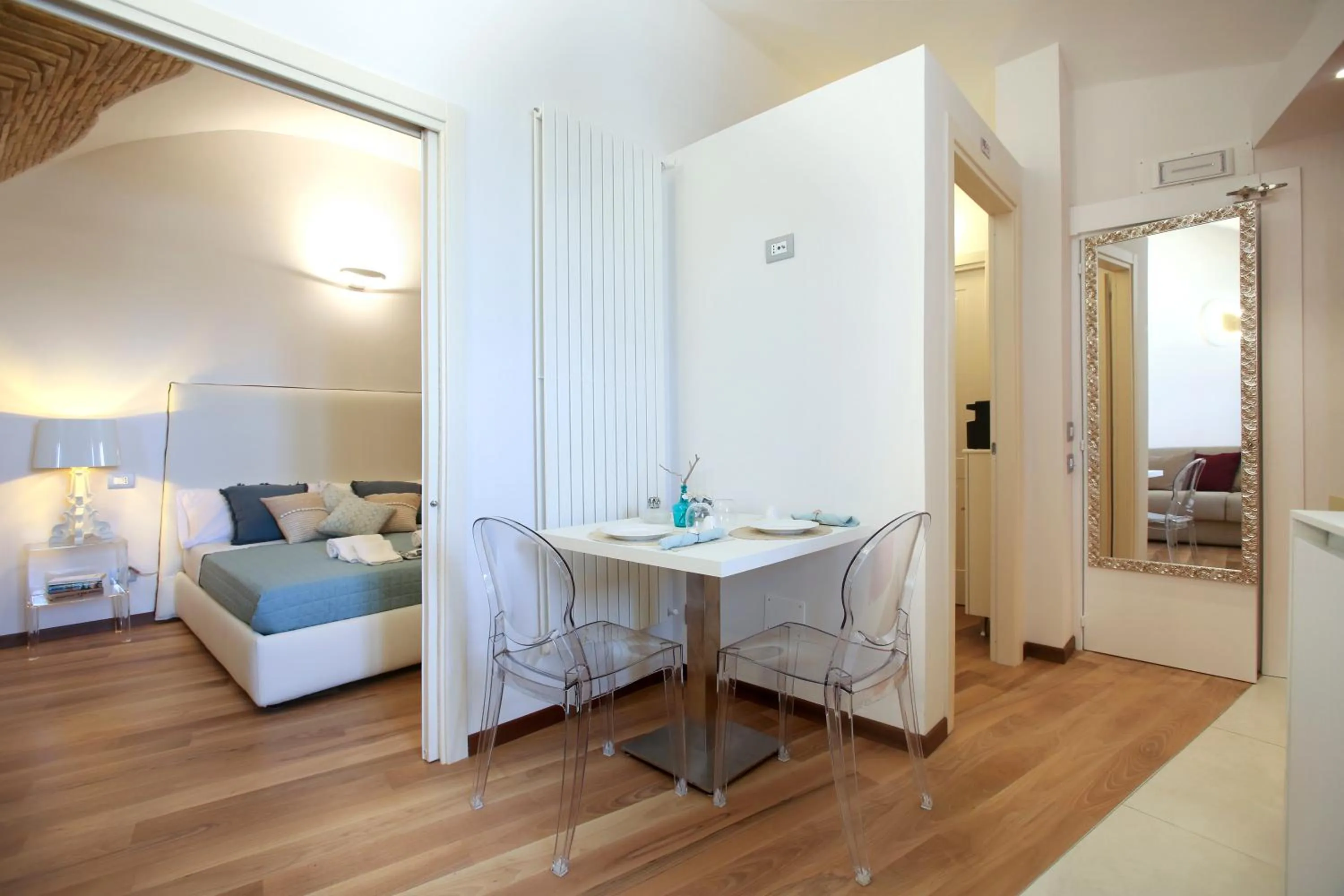 Living room, Bed in Stella Maris suite relax