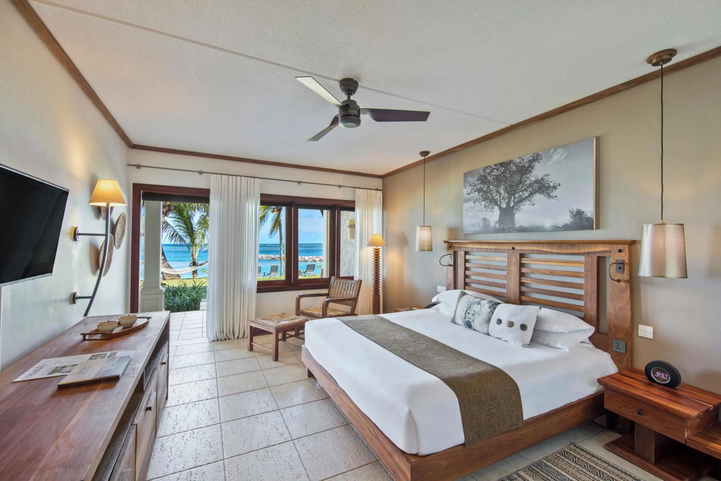 View (from property/room), Bed in Heritage Awali Golf & Spa Resort - All Inclusive