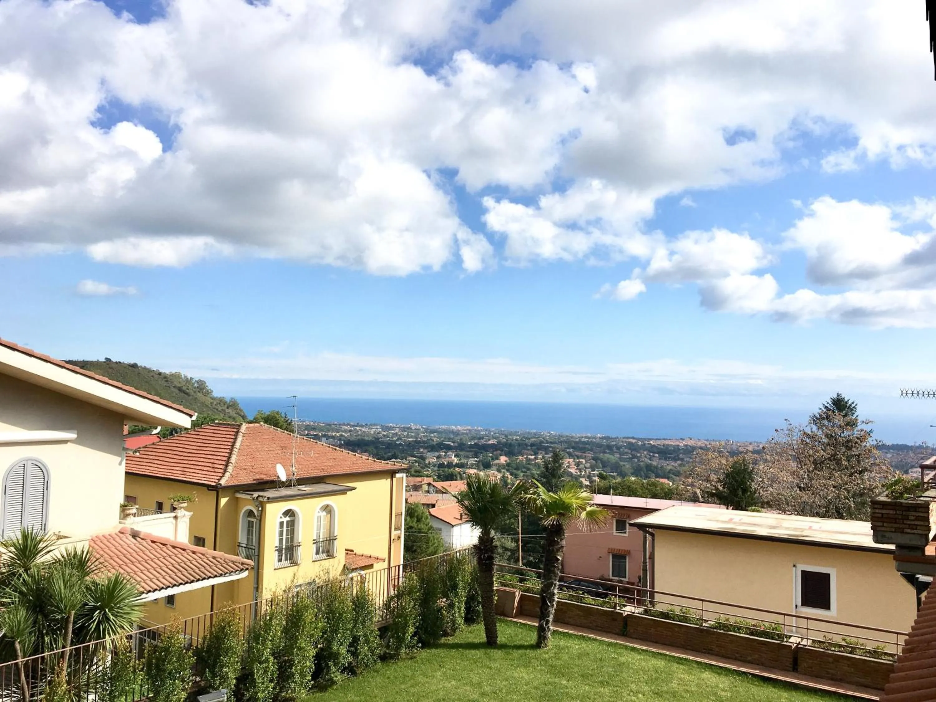 City view in Etna Villa Alba Chiara
