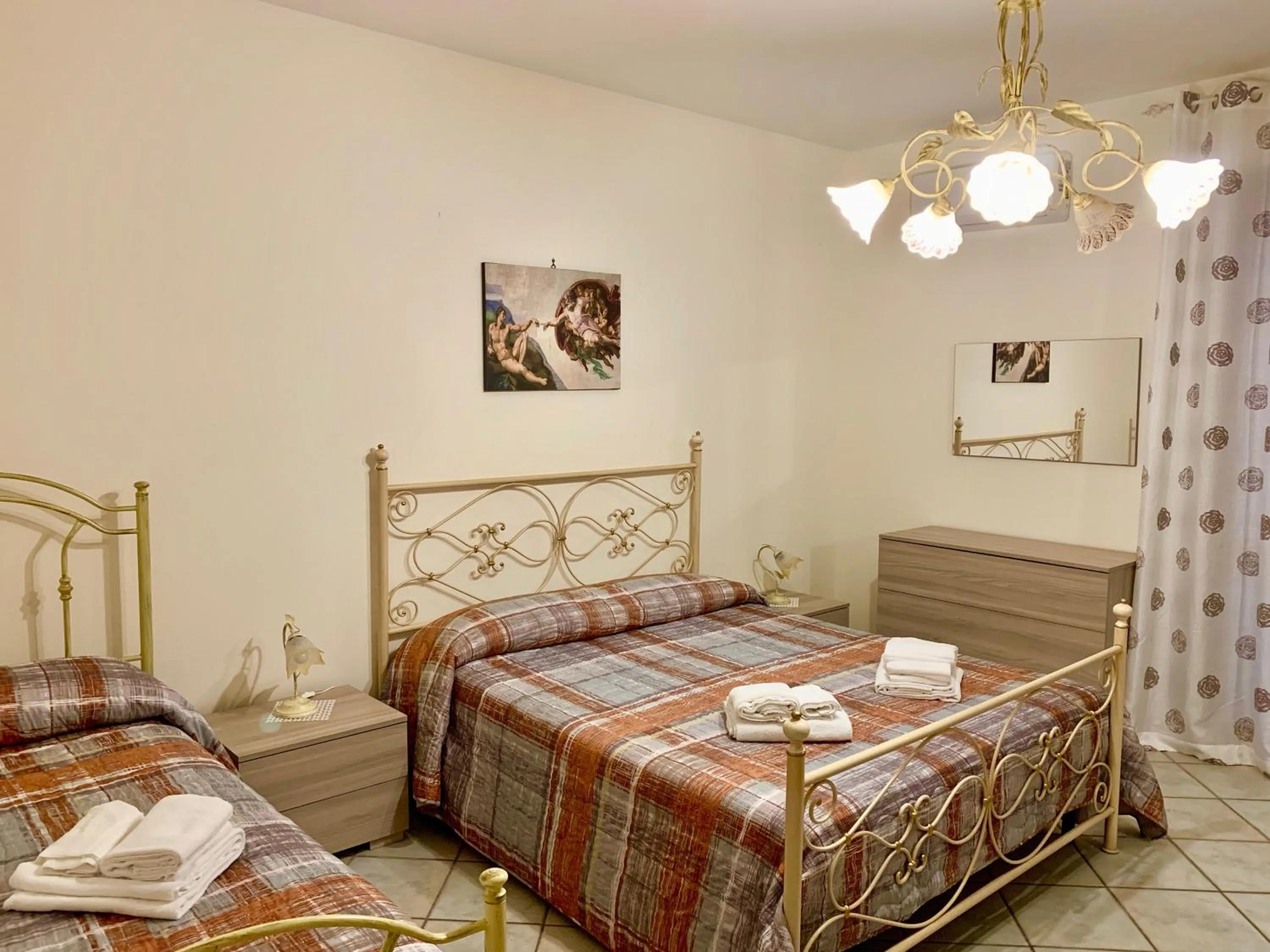 Bedroom, Bed in Etna Villa Alba Chiara