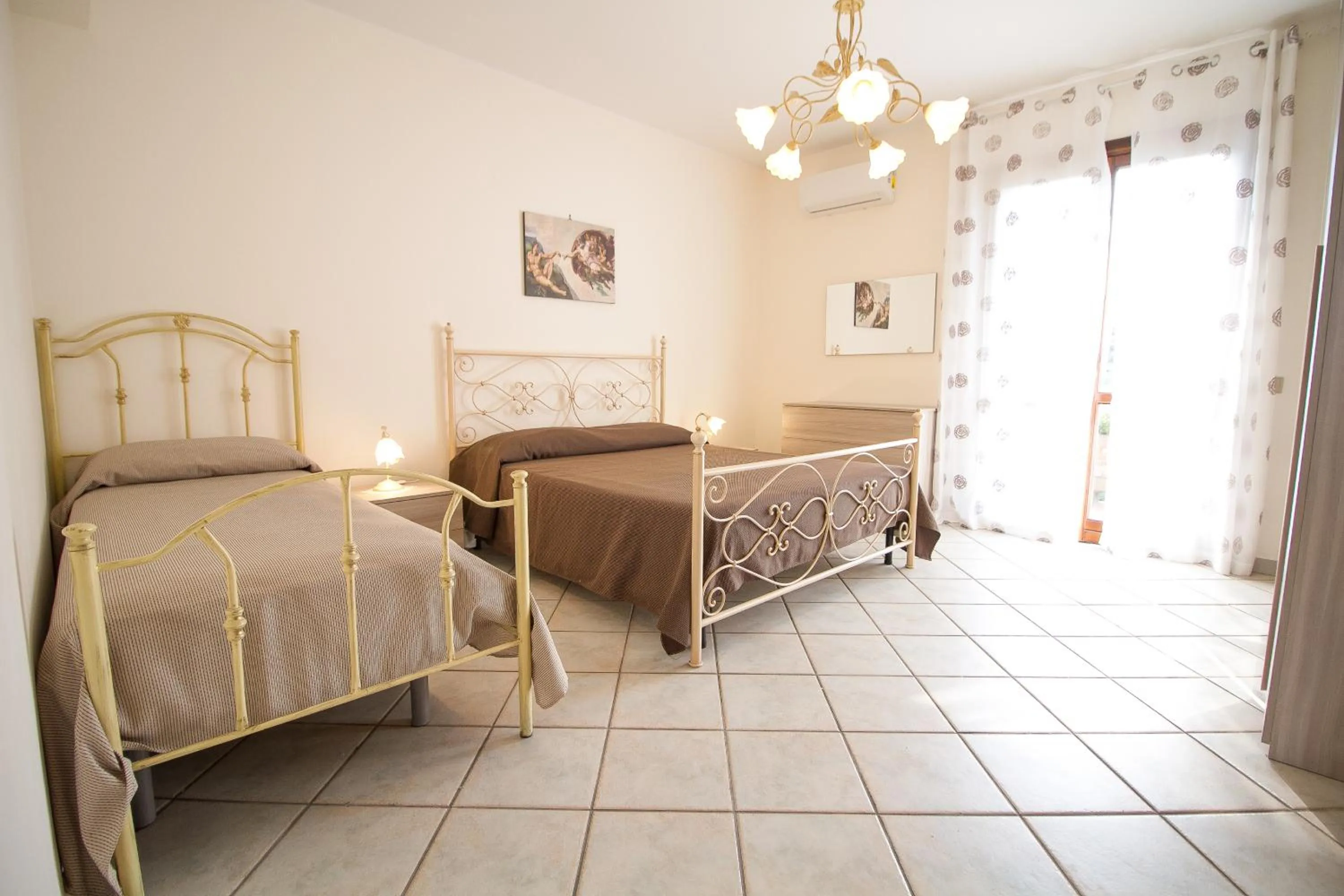 Bed in Etna Villa Alba Chiara