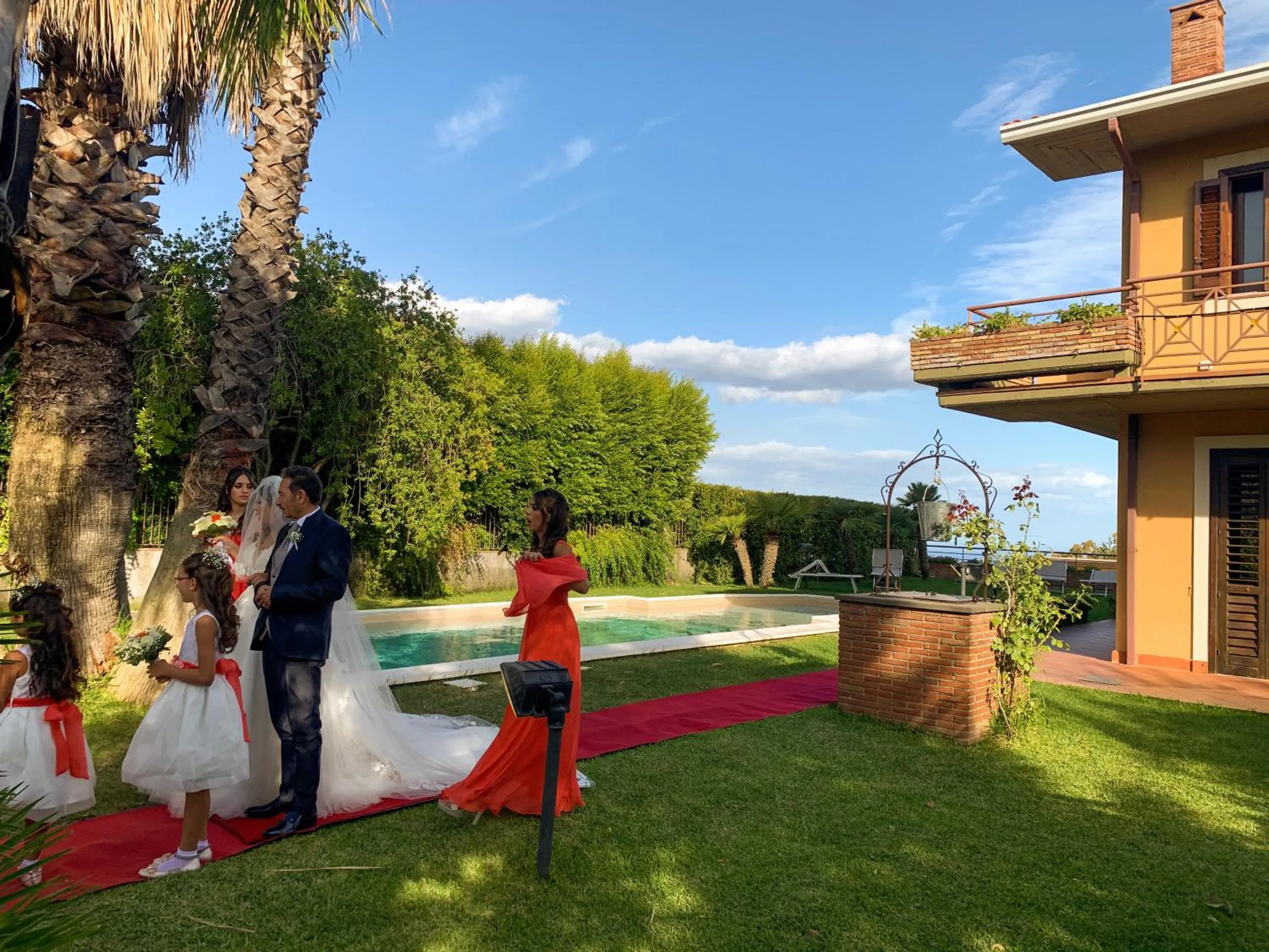 Swimming pool in Etna Villa Alba Chiara