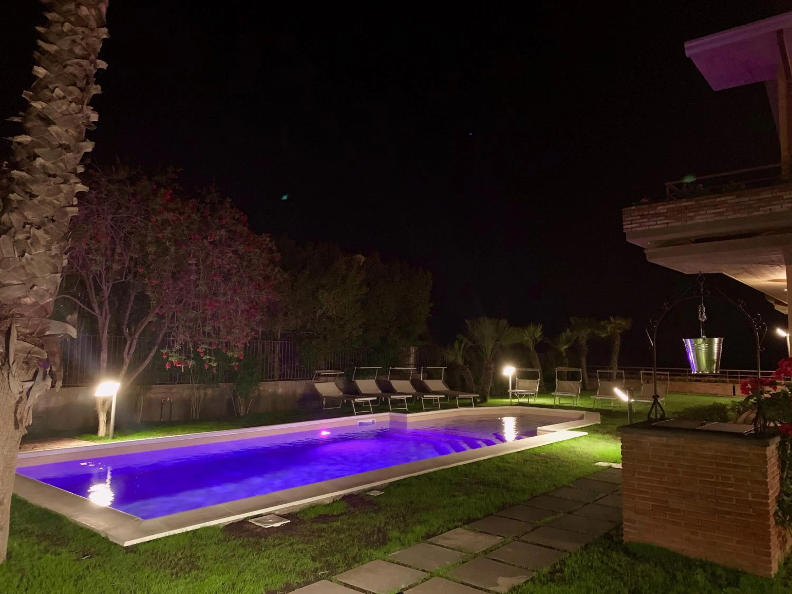 Swimming pool in Etna Villa Alba Chiara