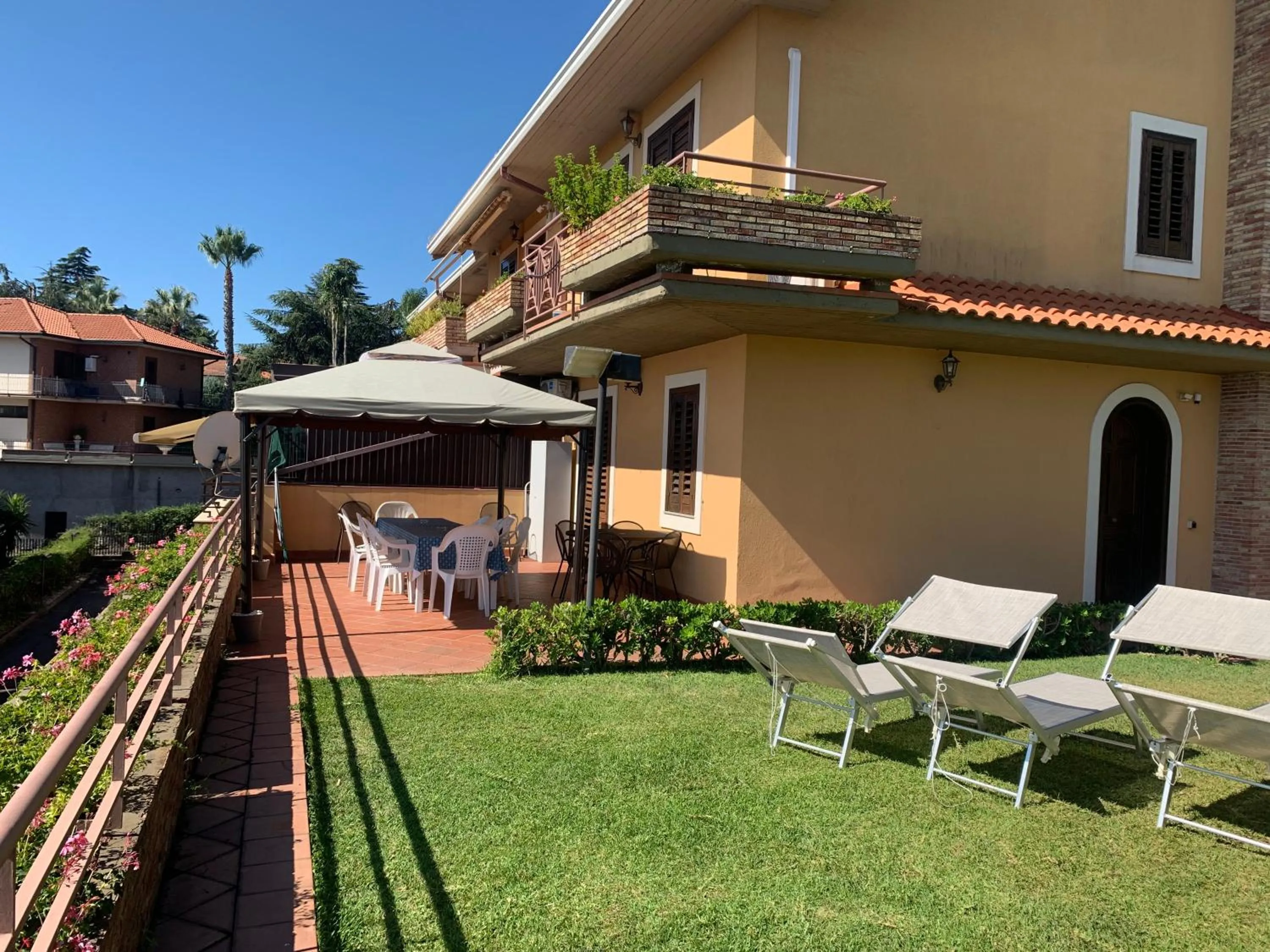 Garden in Etna Villa Alba Chiara