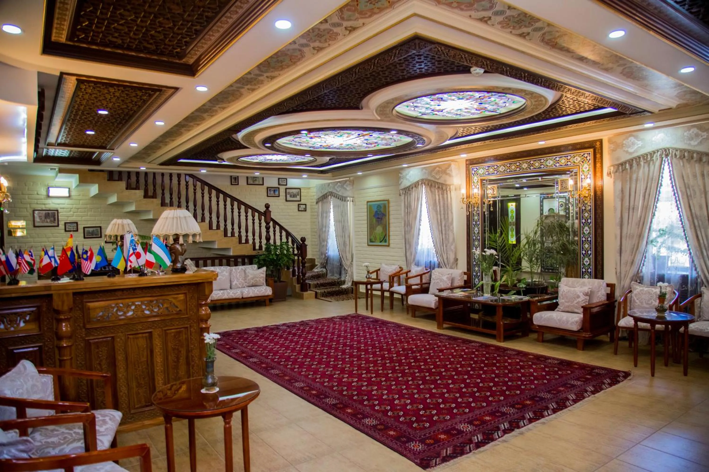 Seating area in Hotel Grand Samarkand Superior - B