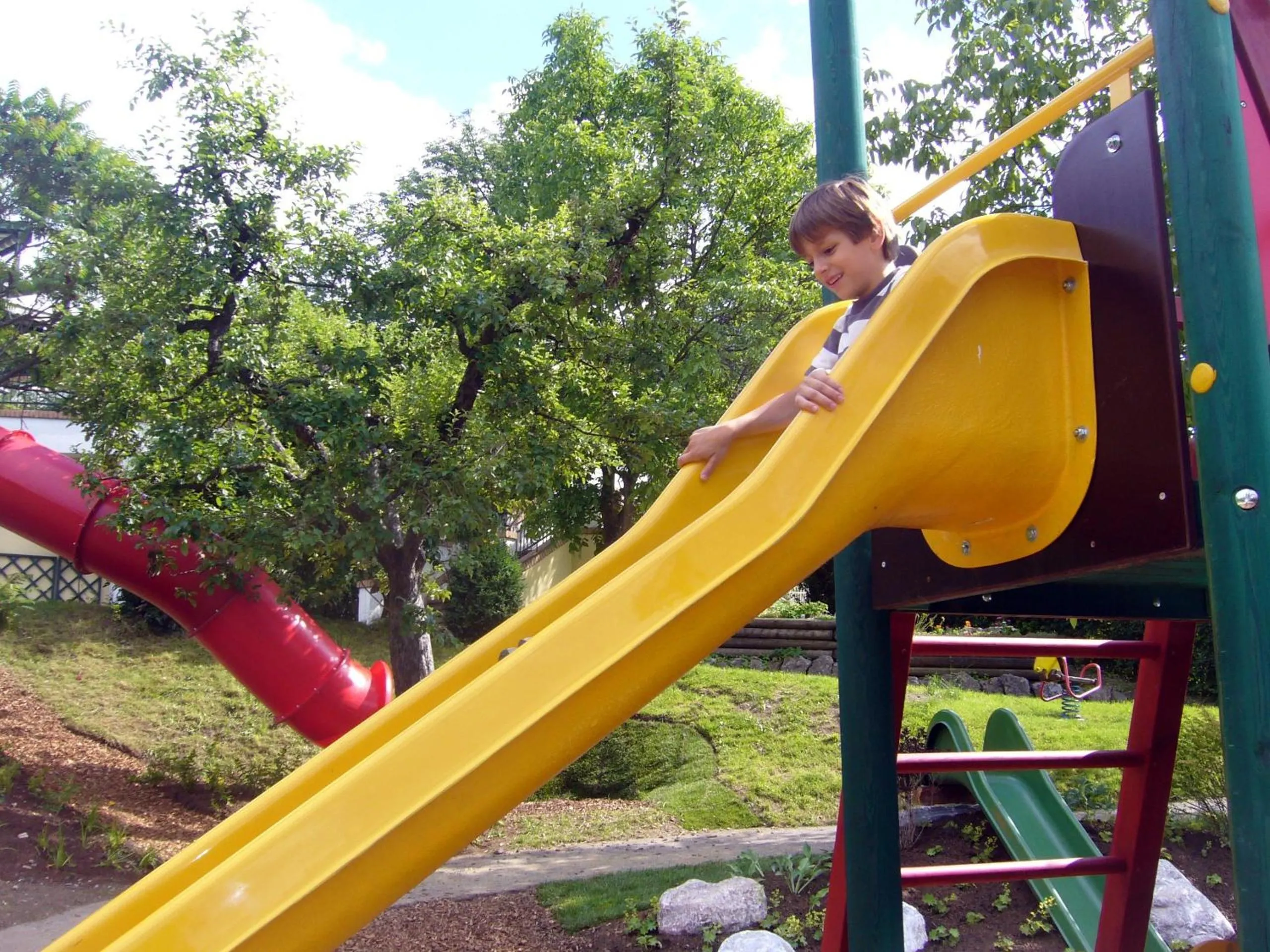 Children play ground in Hotel Restaurant - Häuserl im Wald Graz