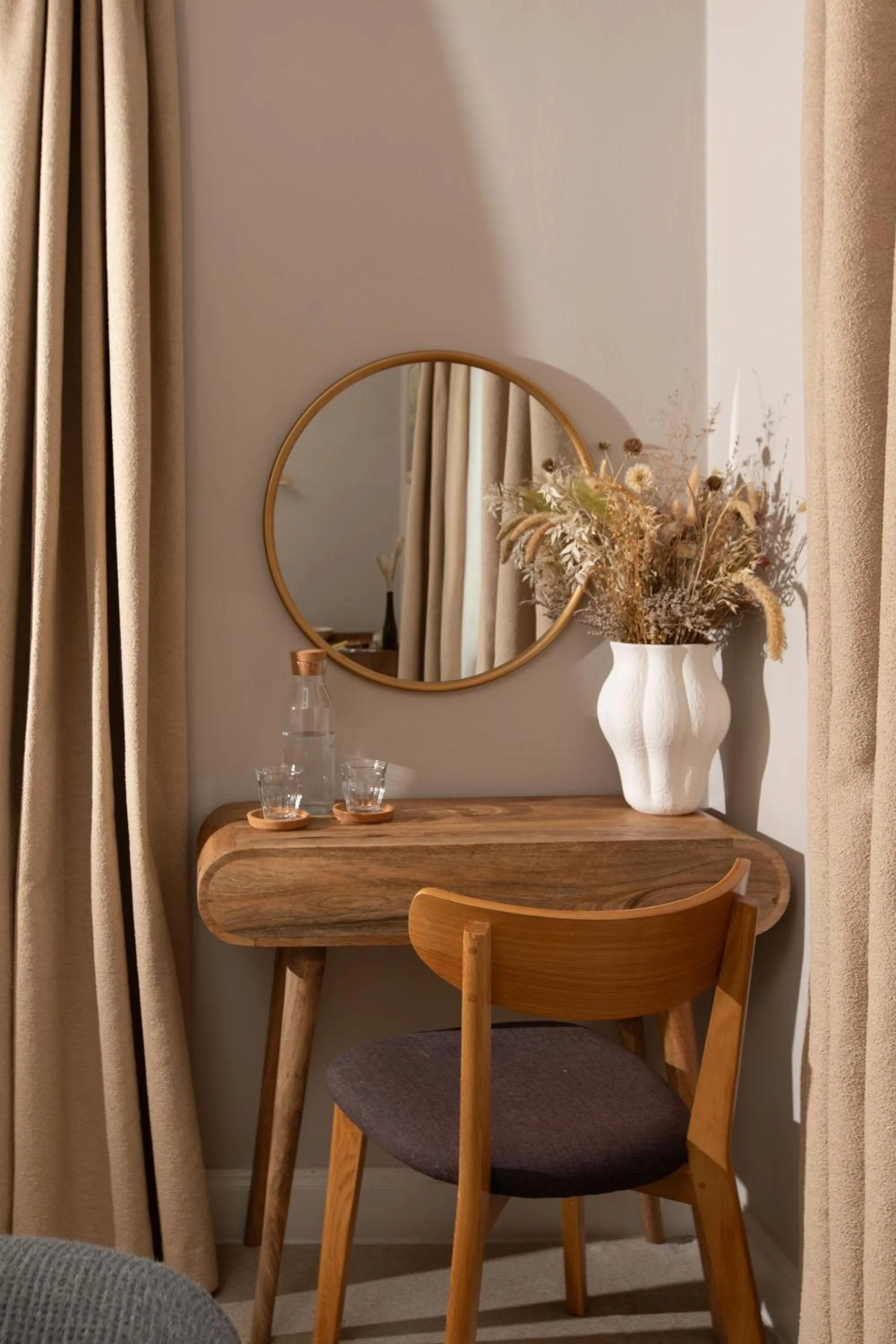 Seating area in Celentano's Restaurant with Rooms