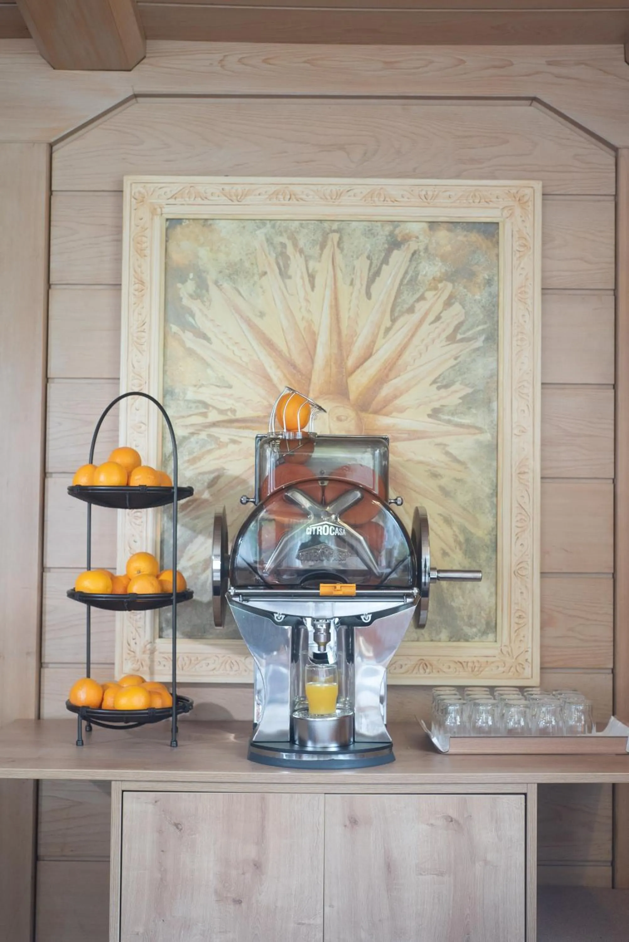 Food and drinks in Hotel Reindl Suiten & Appartments