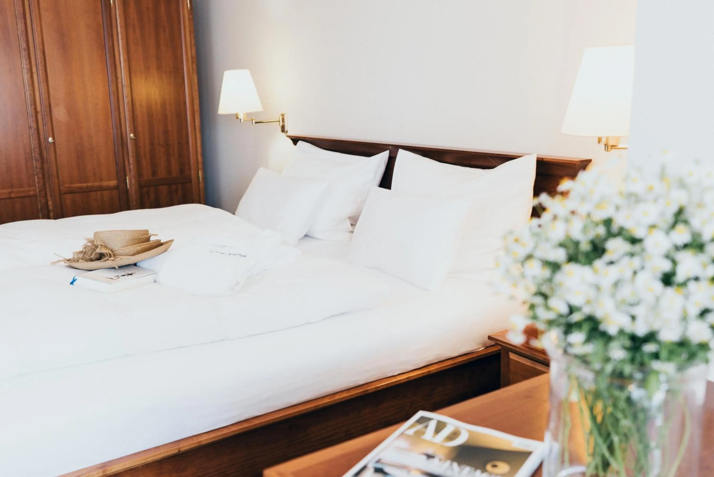 Bed in Hotel Reindl Suiten & Appartments