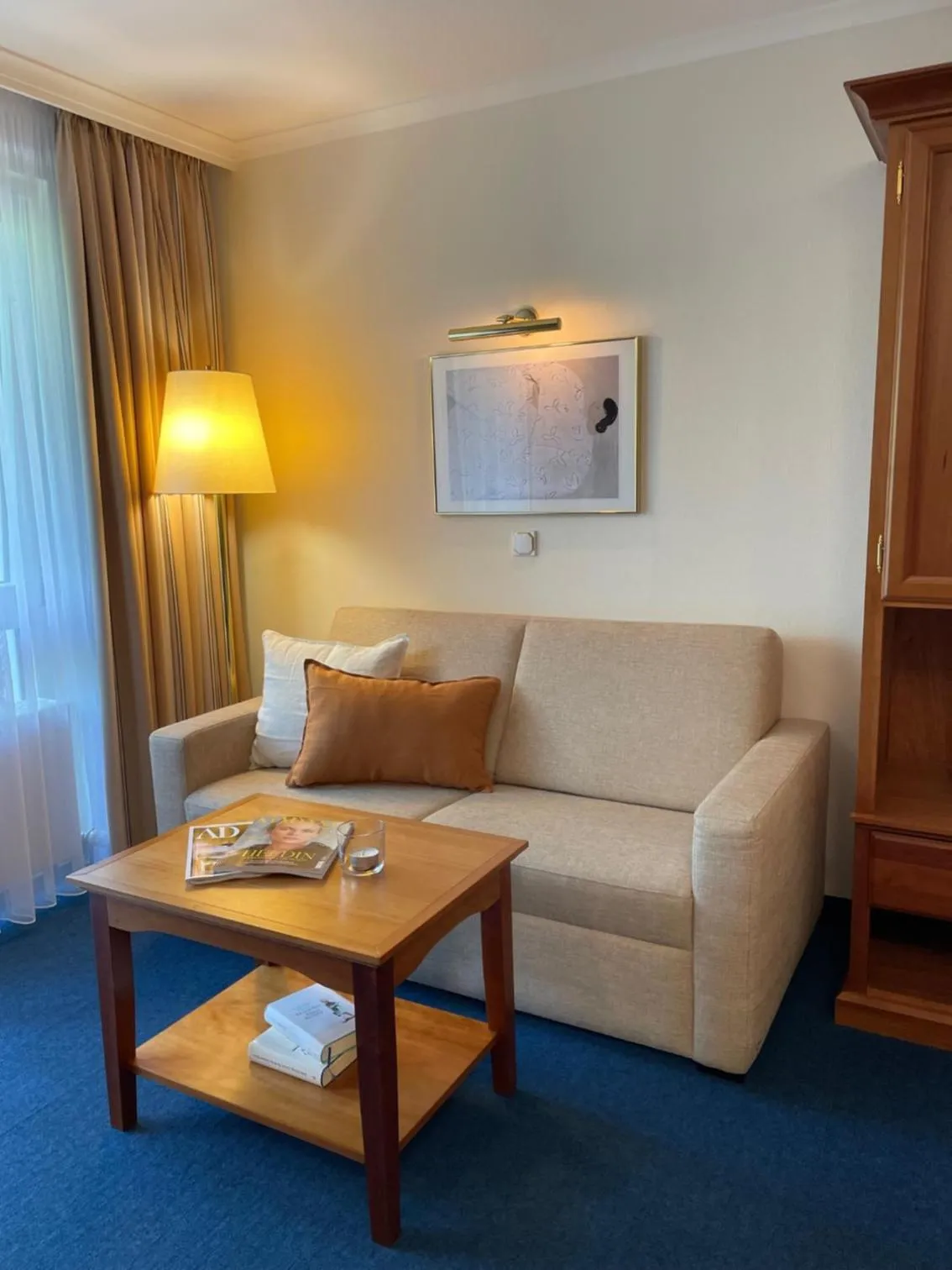 Seating area in Hotel Reindl Suiten & Appartments