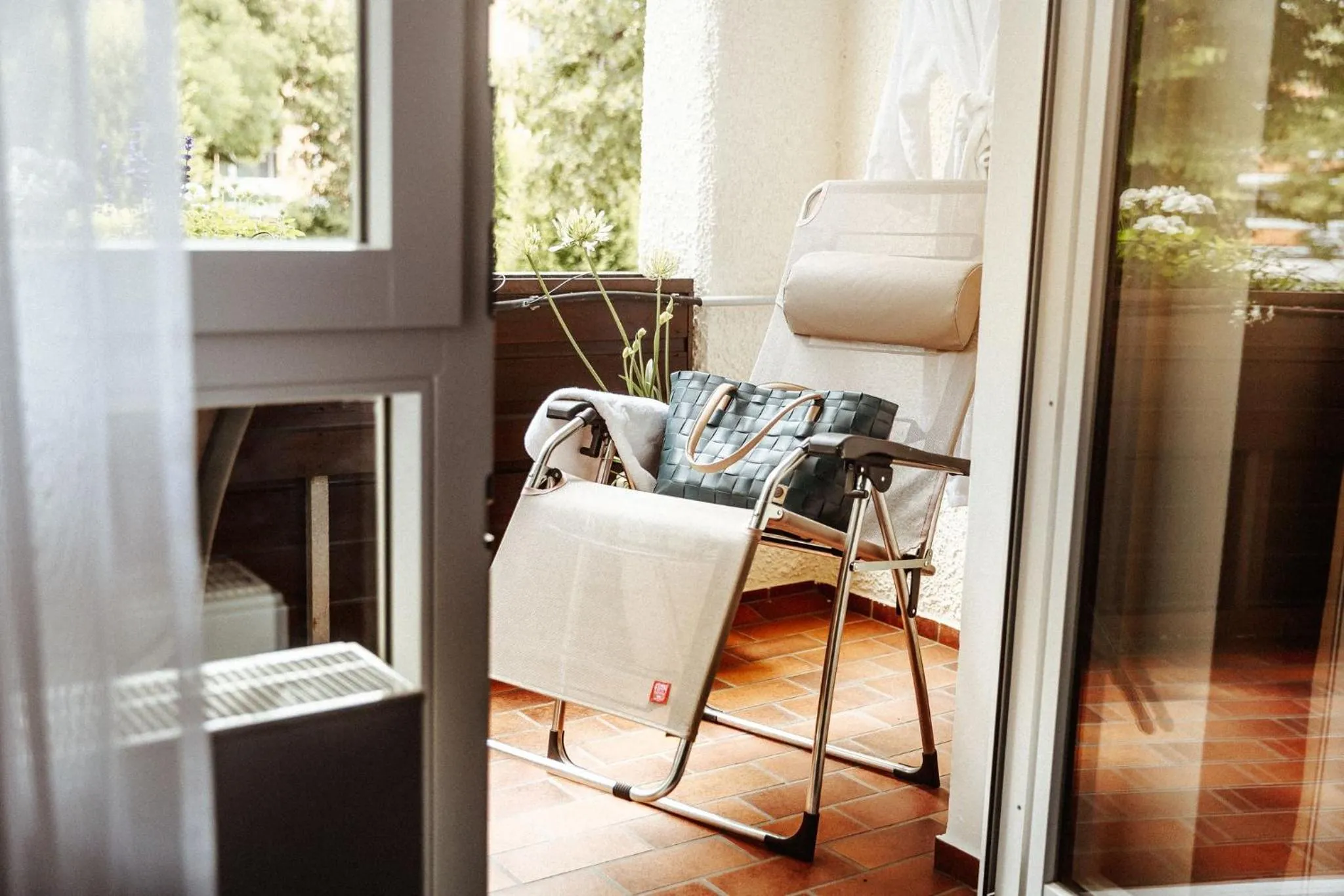 Balcony/Terrace in Hotel Reindl Suiten & Appartments