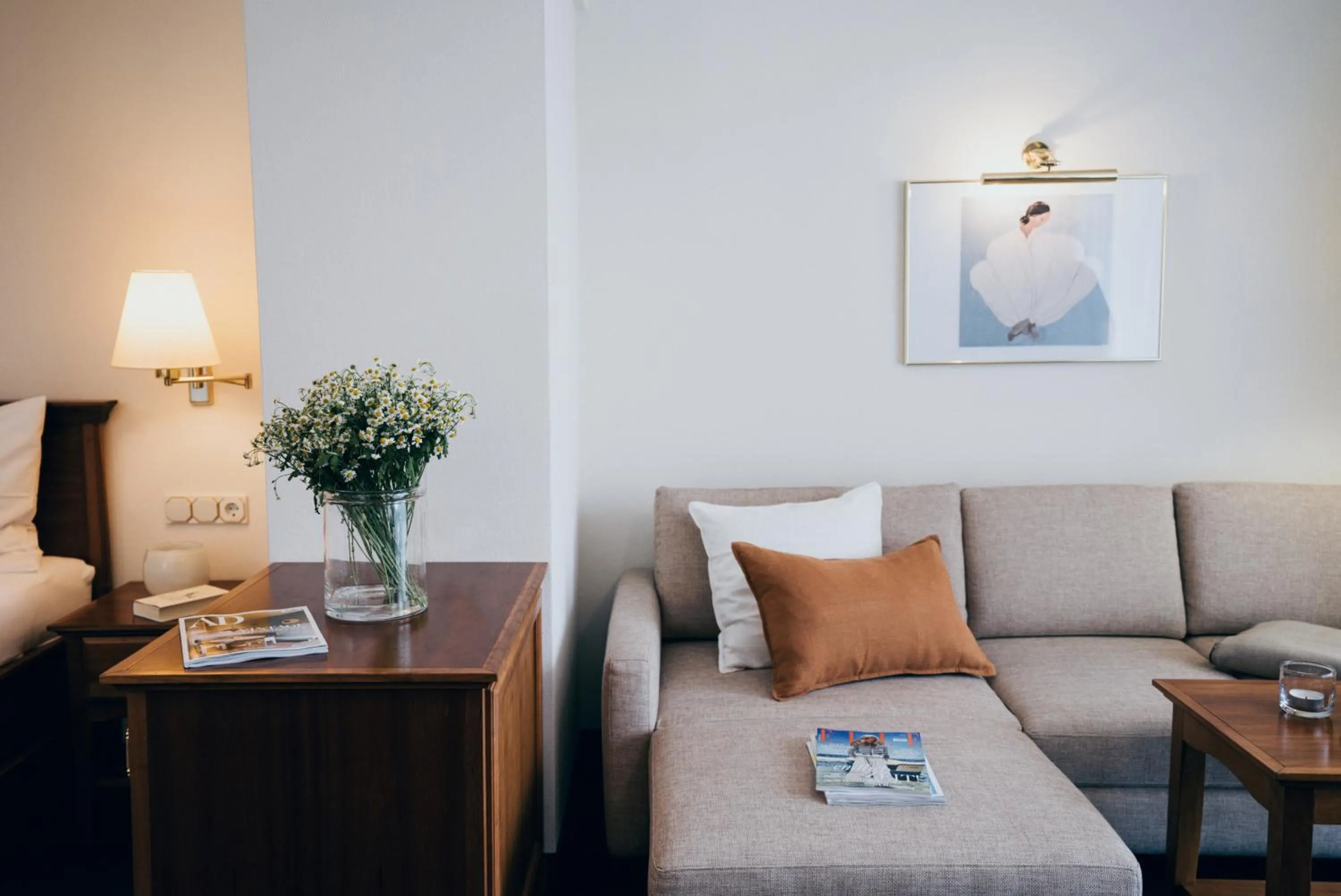 Seating area in Hotel Reindl Suiten & Appartments