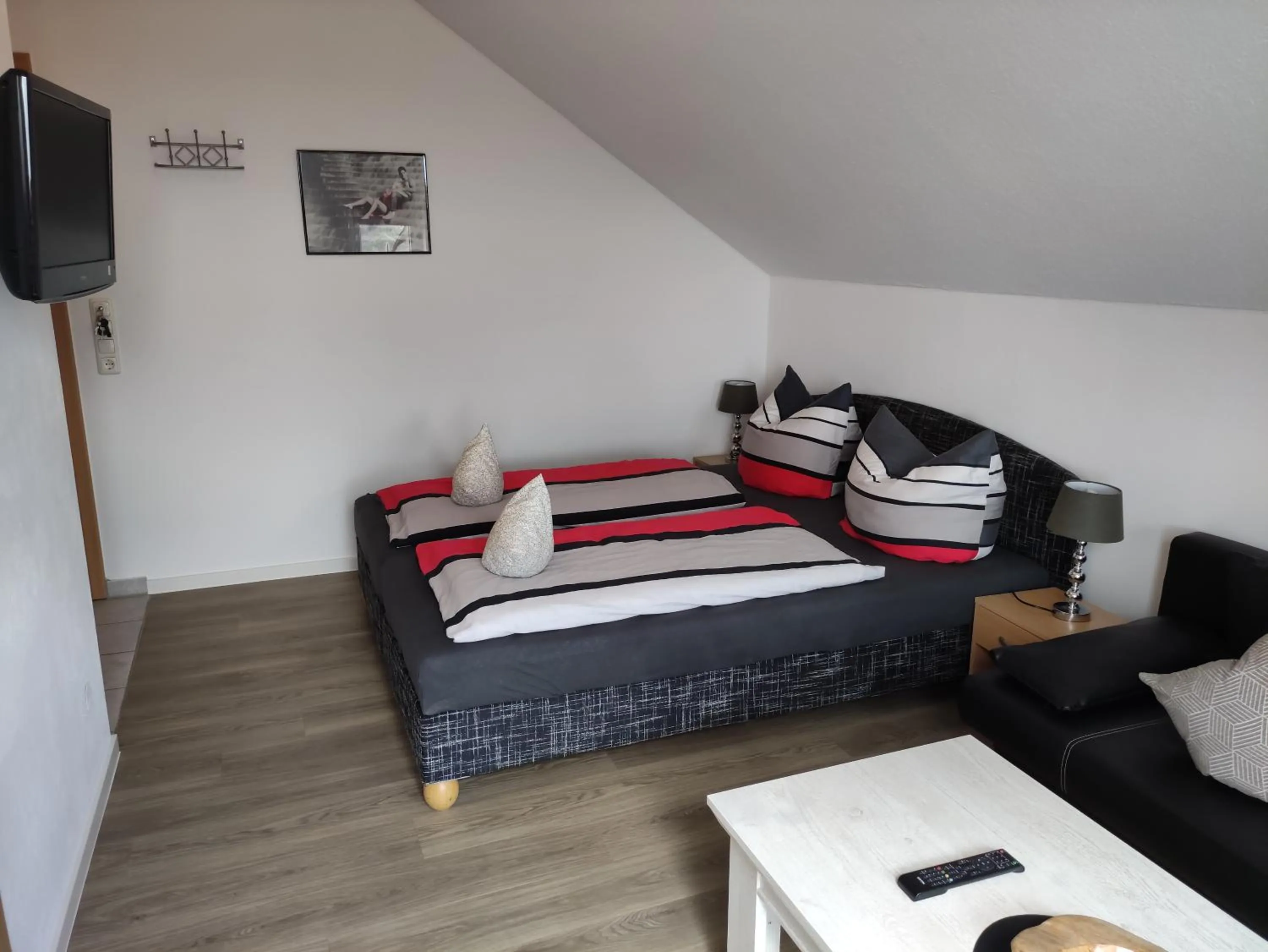 Living room, Bed in Appart-Hotel Harmonie