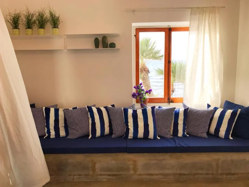 Living room in Marina Beach Resort by Le Dhome Sicily