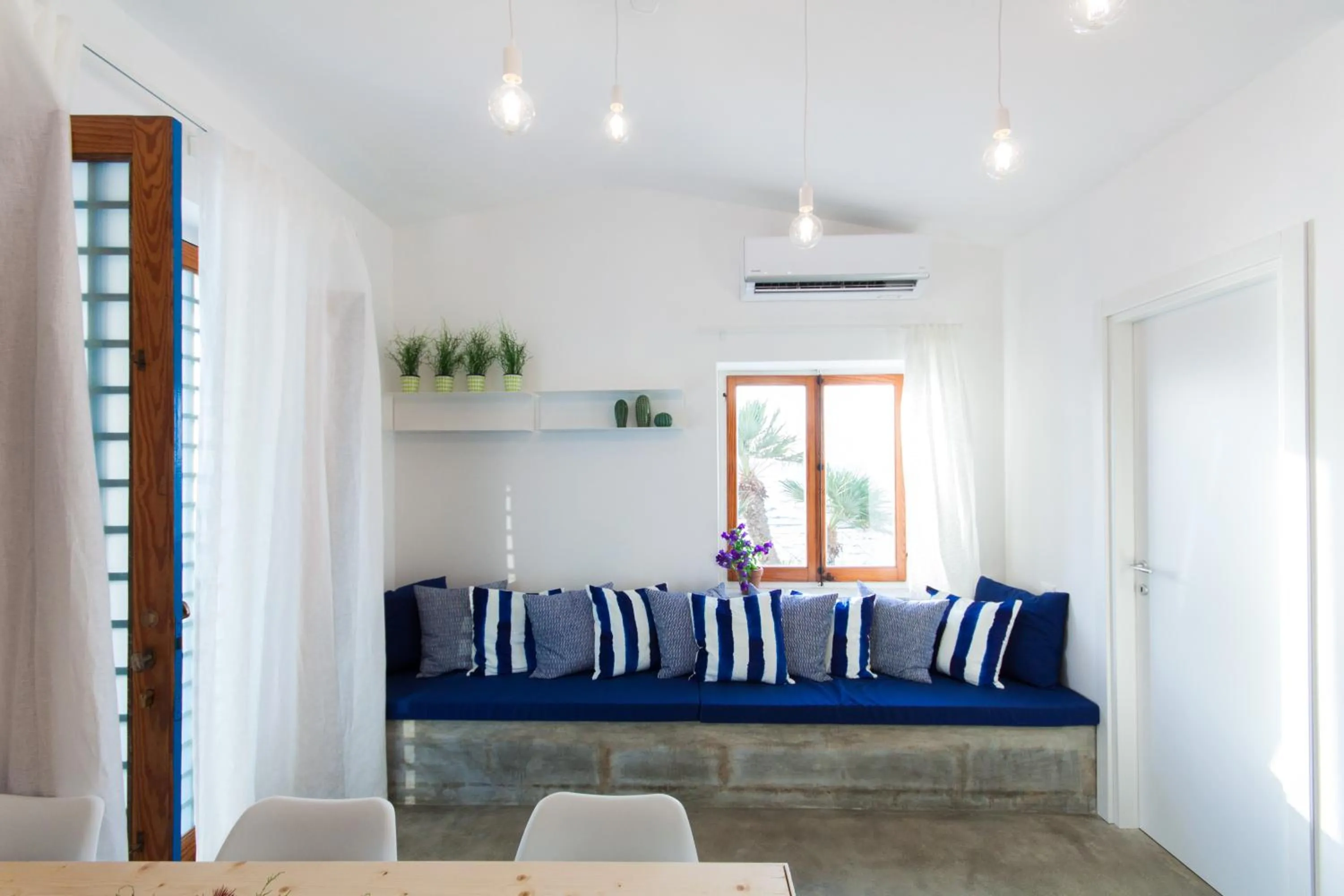 Living room in Marina Beach Resort by Le Dhome Sicily