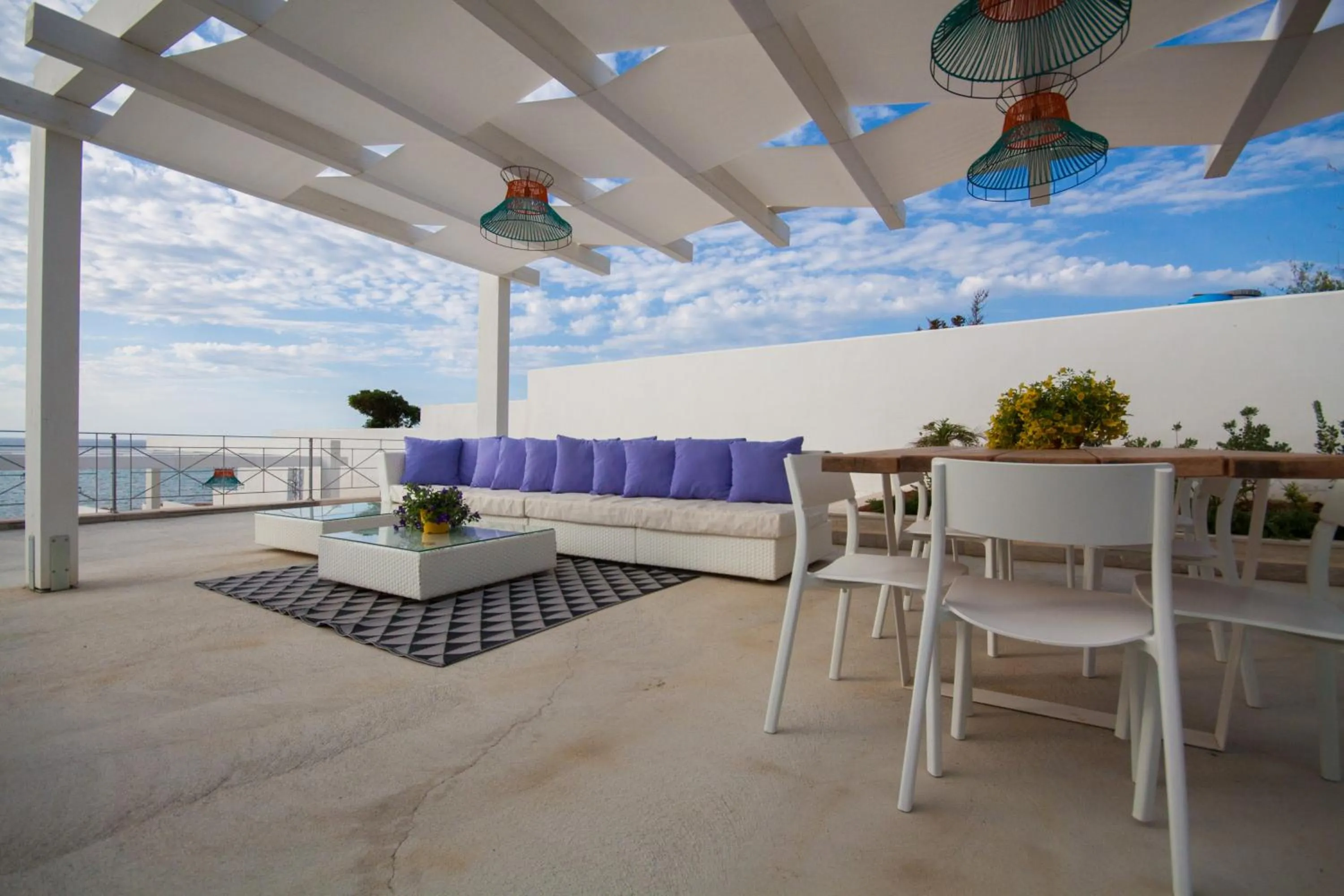 Balcony/Terrace in Marina Beach Resort by Le Dhome Sicily