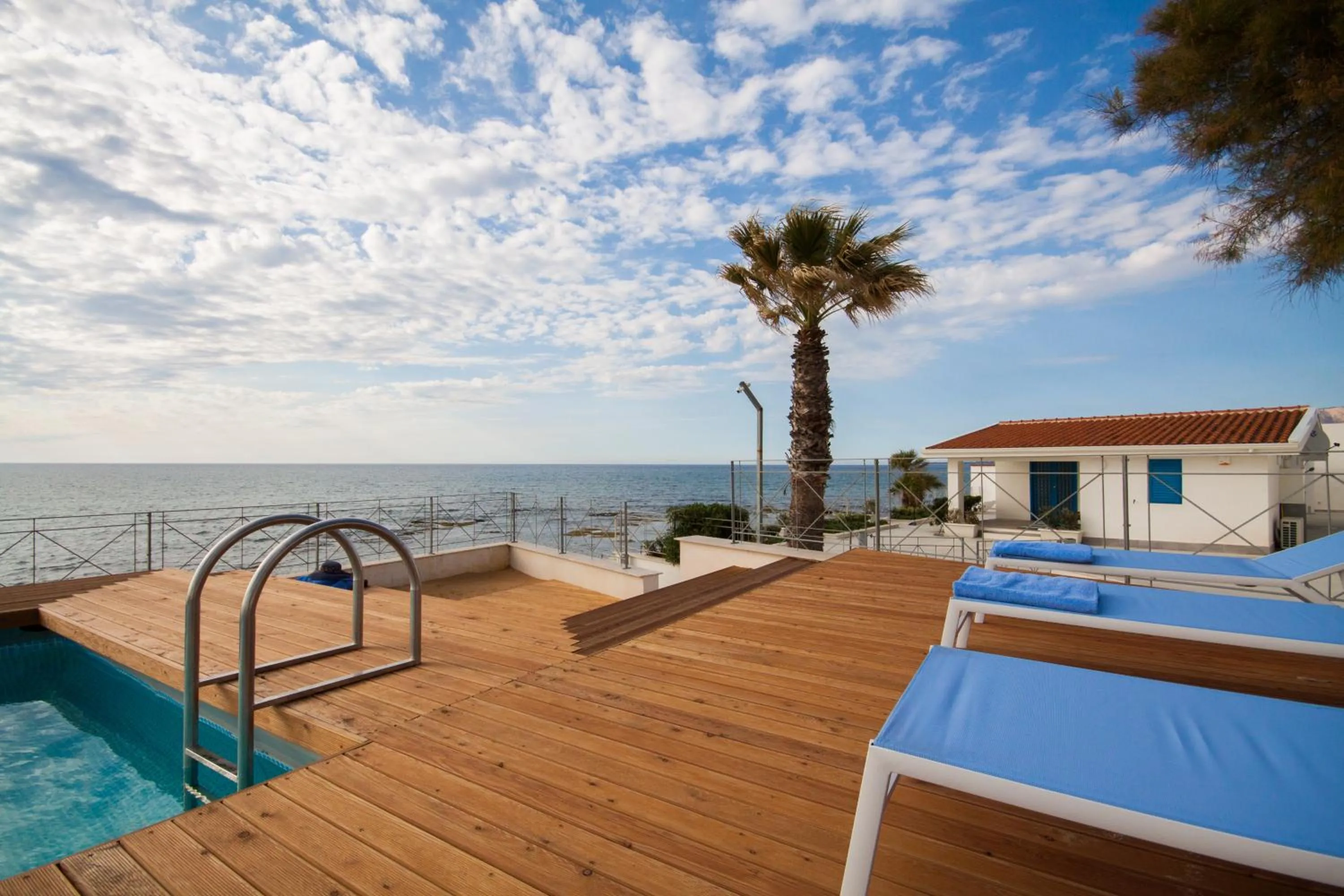 Swimming pool in Marina Beach Resort by Le Dhome Sicily