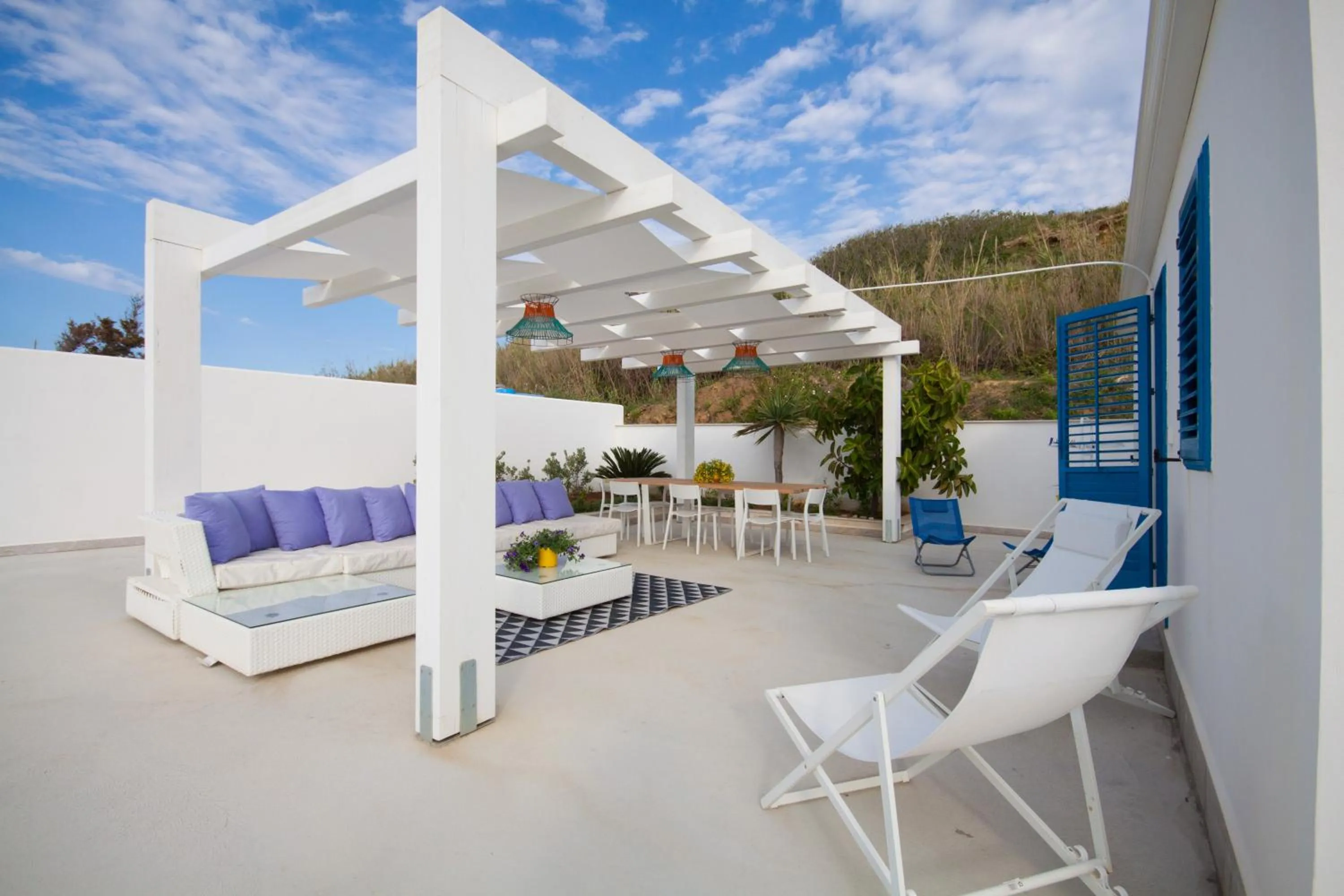 Balcony/Terrace in Marina Beach Resort by Le Dhome Sicily