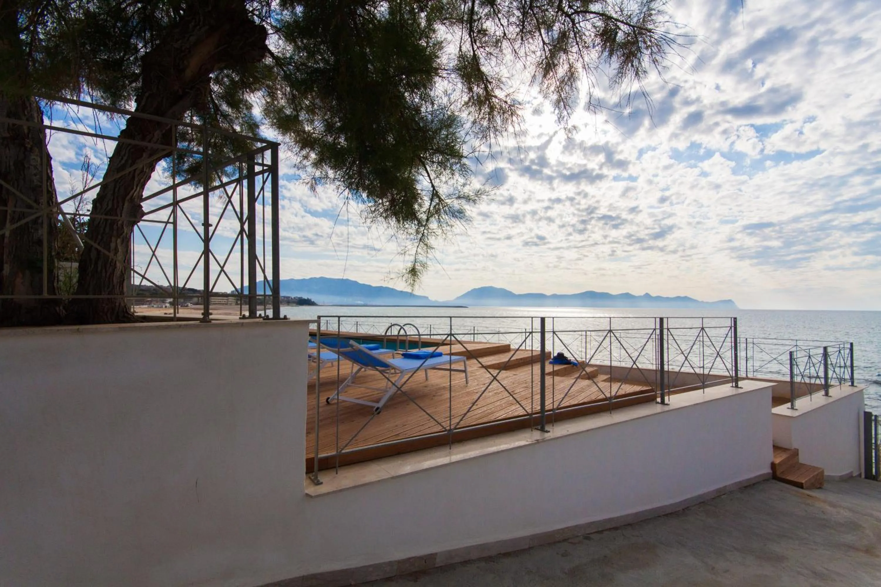 Swimming pool in Marina Beach Resort by Le Dhome Sicily