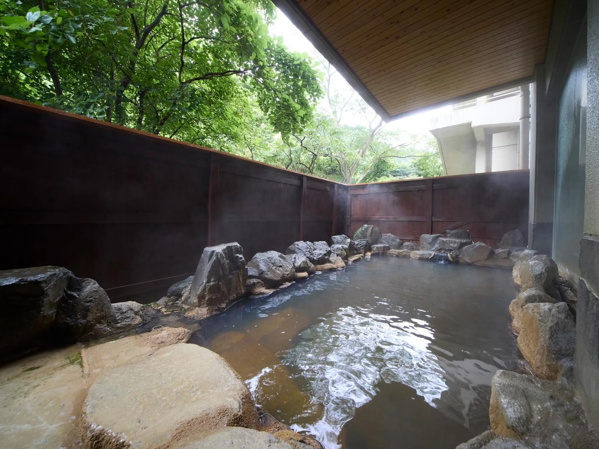 Hot Spring Bath in Hotel Kameya