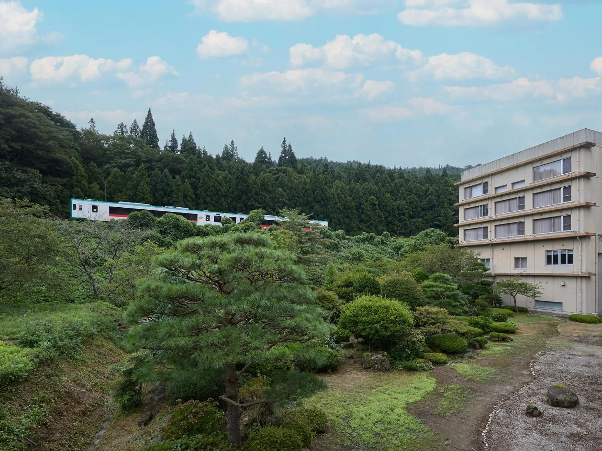 Natural landscape in Hotel Kameya