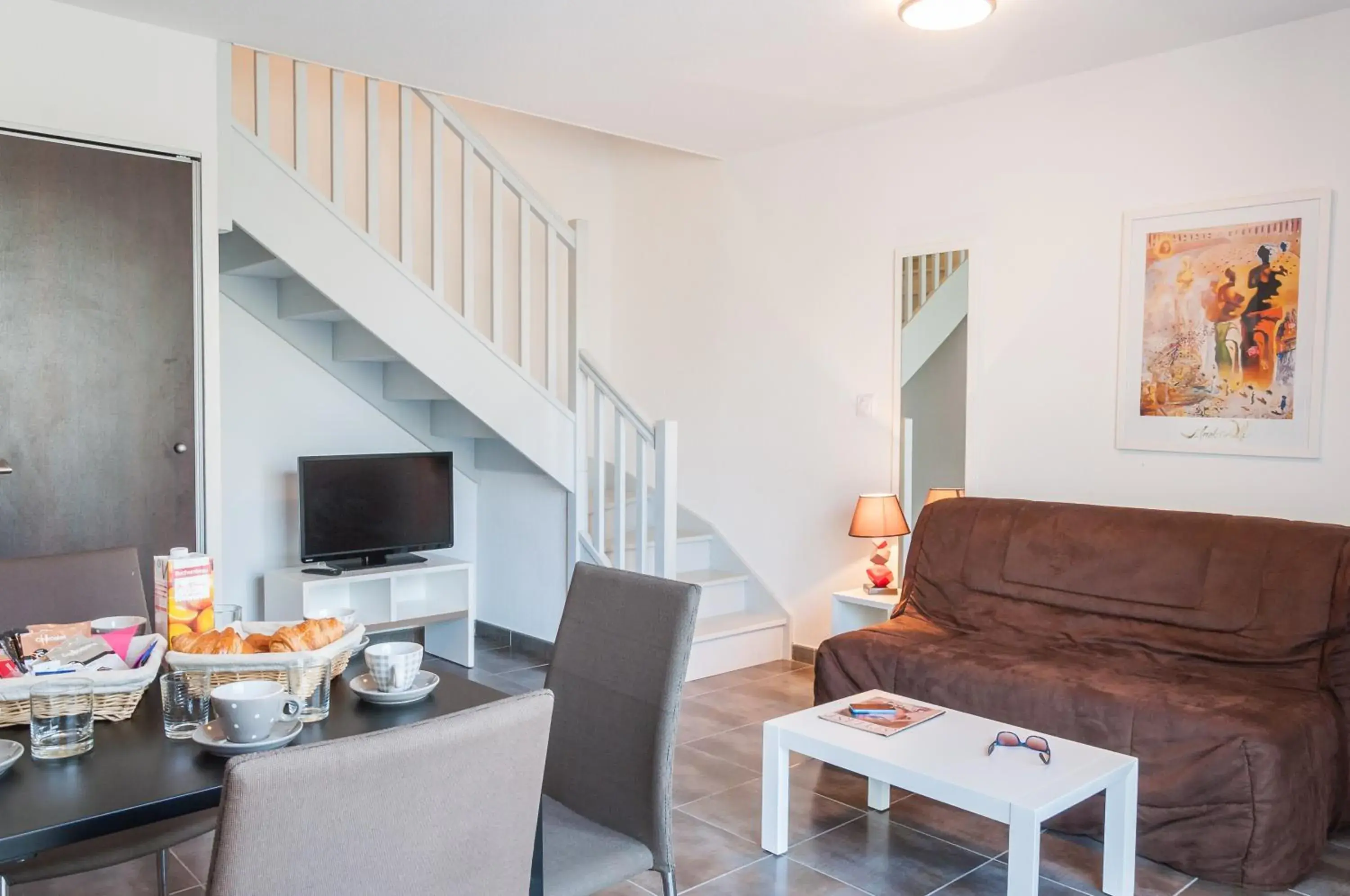 Living room in Vacancéole - Les Demeures Torrellanes - Saint-Cyprien Living room in Vacancéole - Les Demeures Torrellanes - Saint-Cyprien