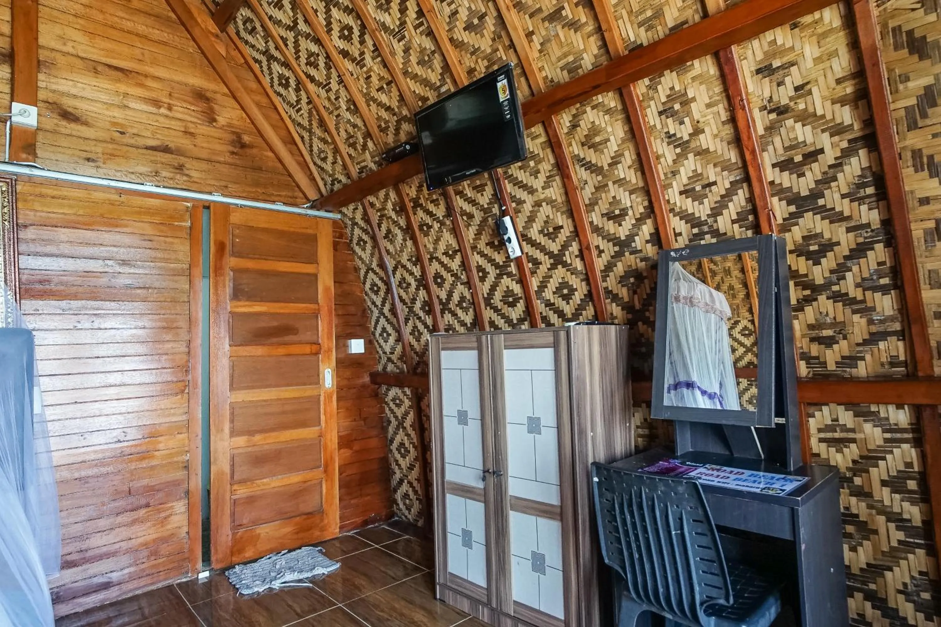 Bedroom in Road Beach Villa