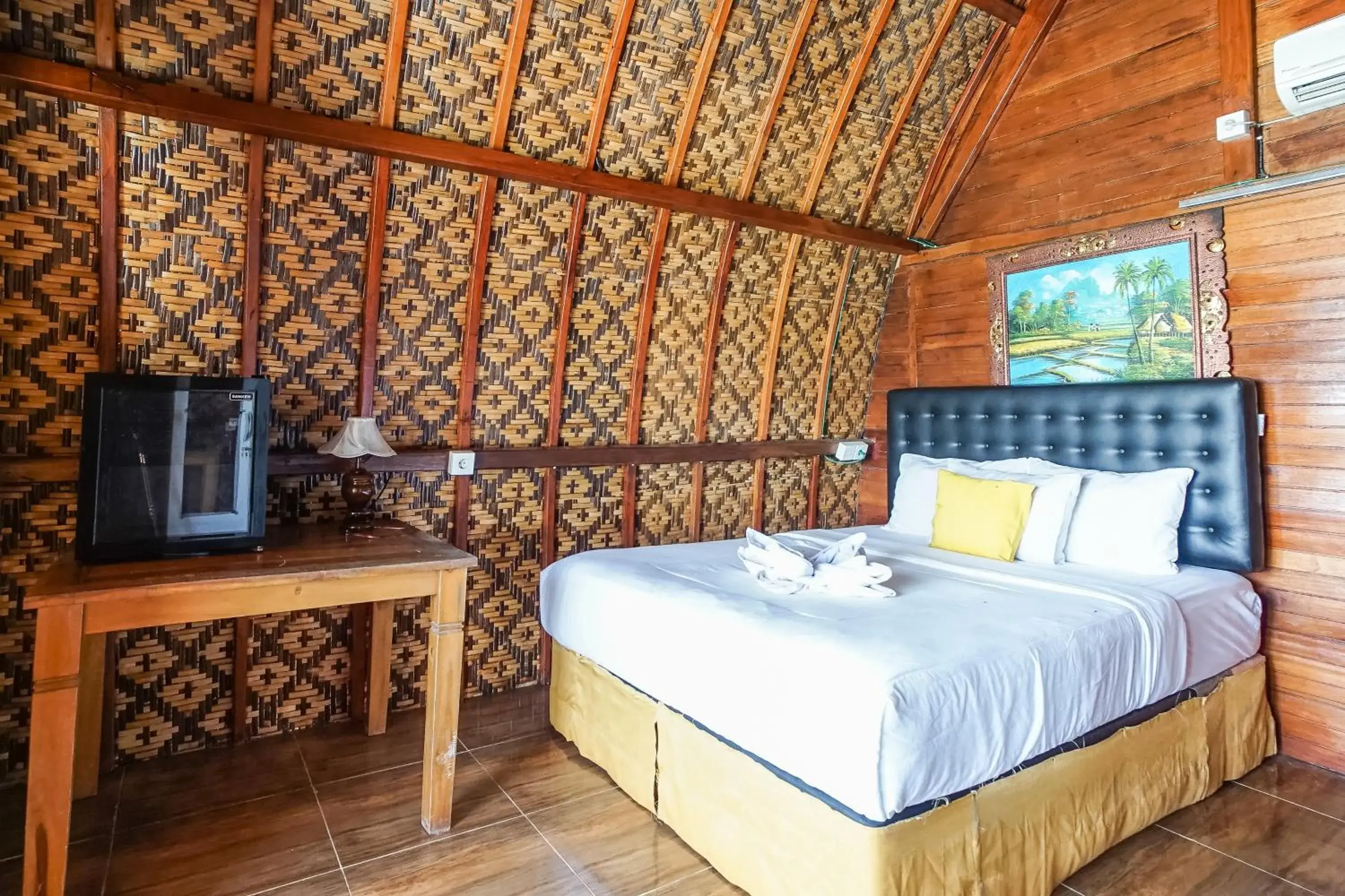 Bedroom, Bed in Road Beach Villa Bedroom, Bed in Road Beach Villa