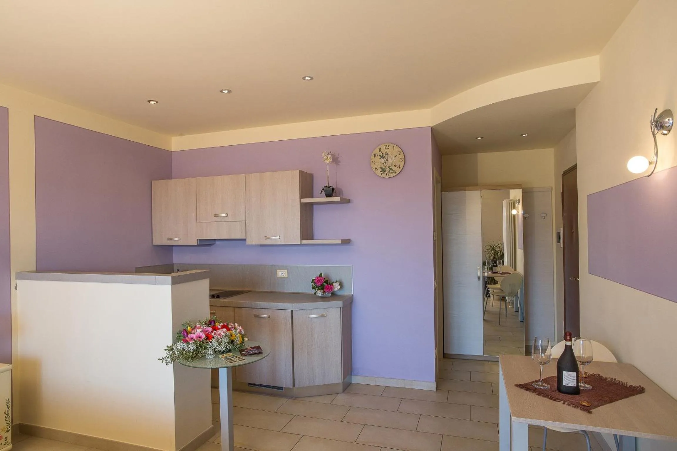 Kitchen or kitchenette in Residence Usignolo