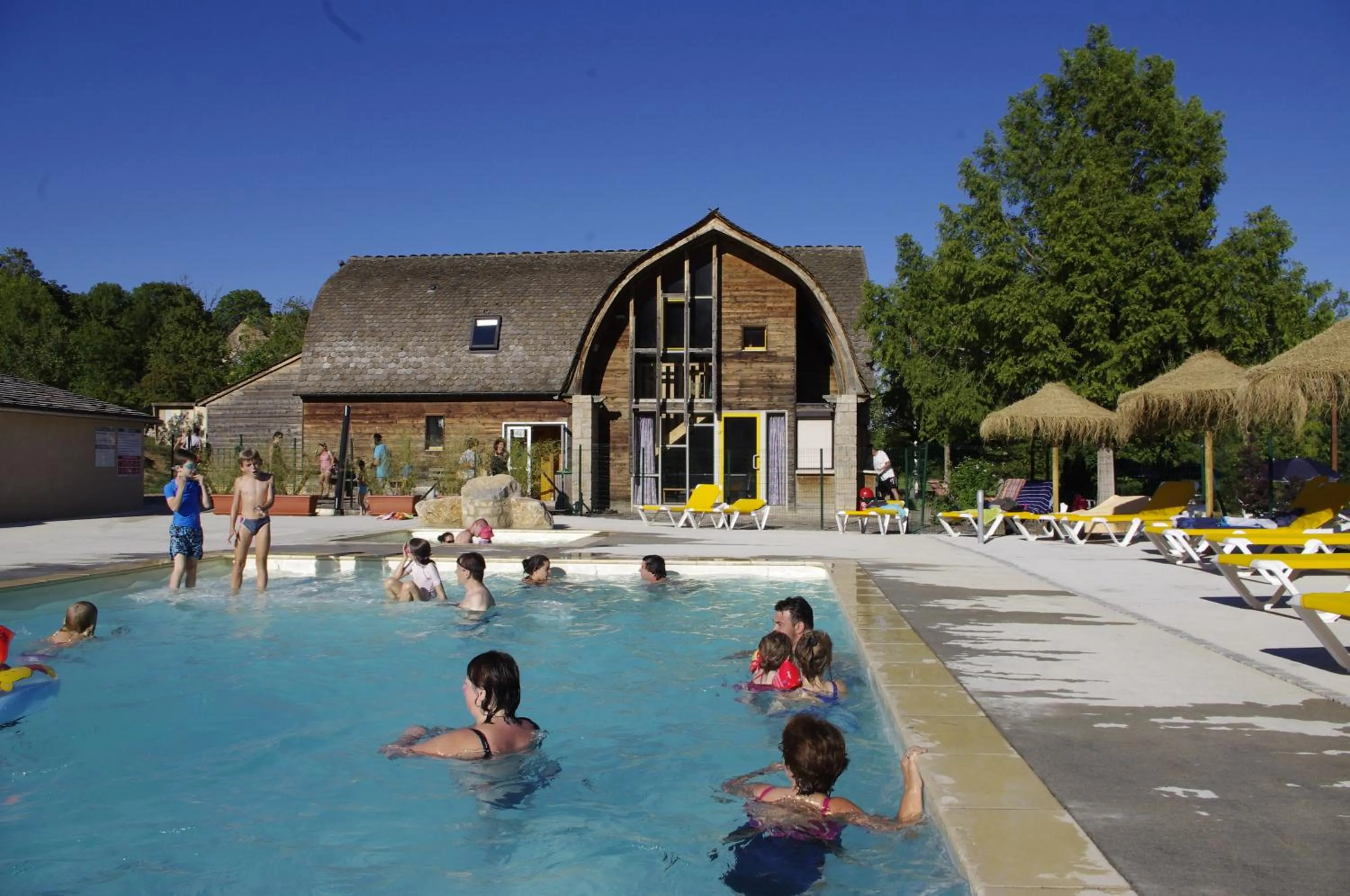 Swimming pool in Village de Gites le Colombier
