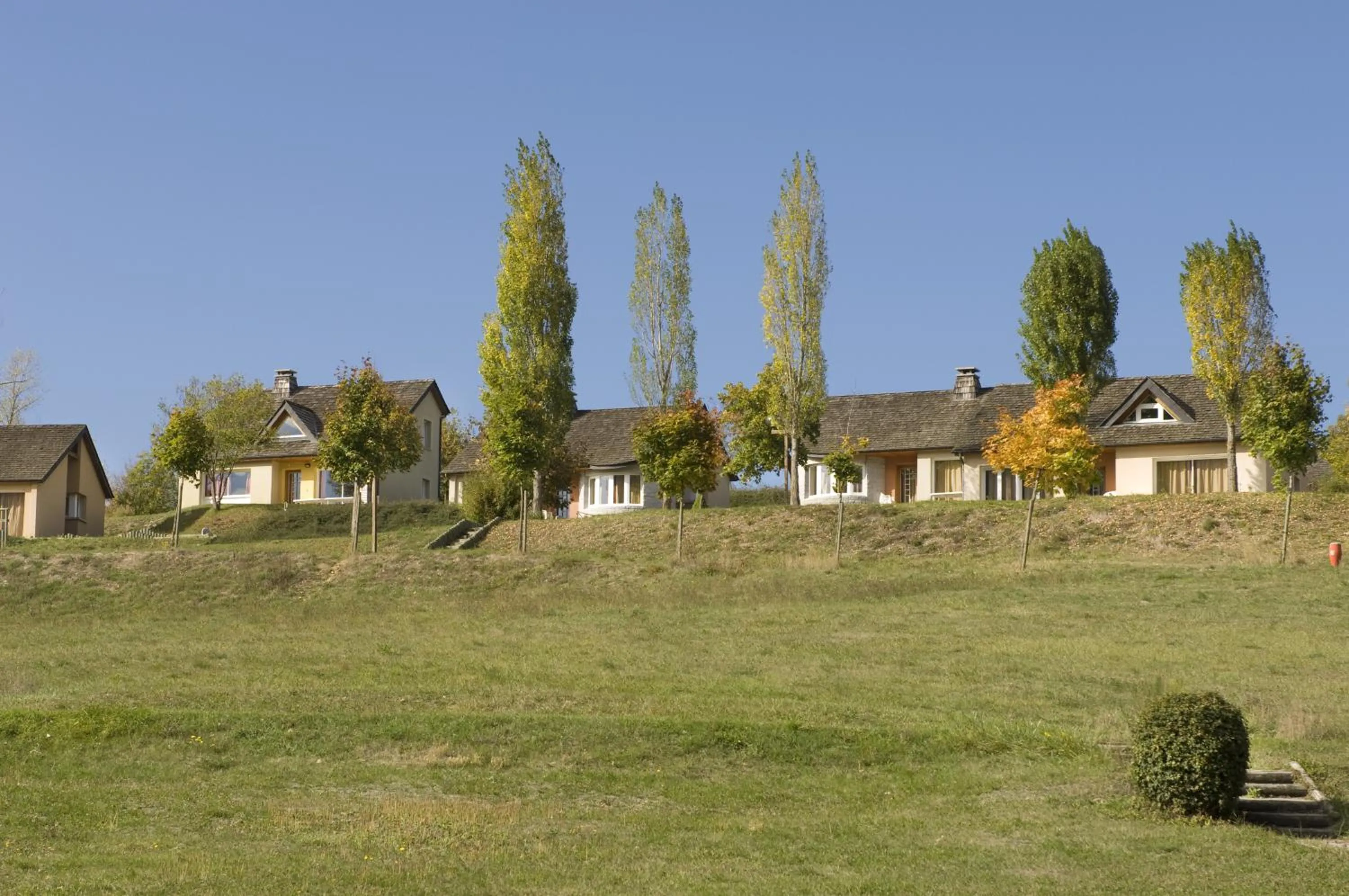 Garden view in Village de Gites le Colombier
