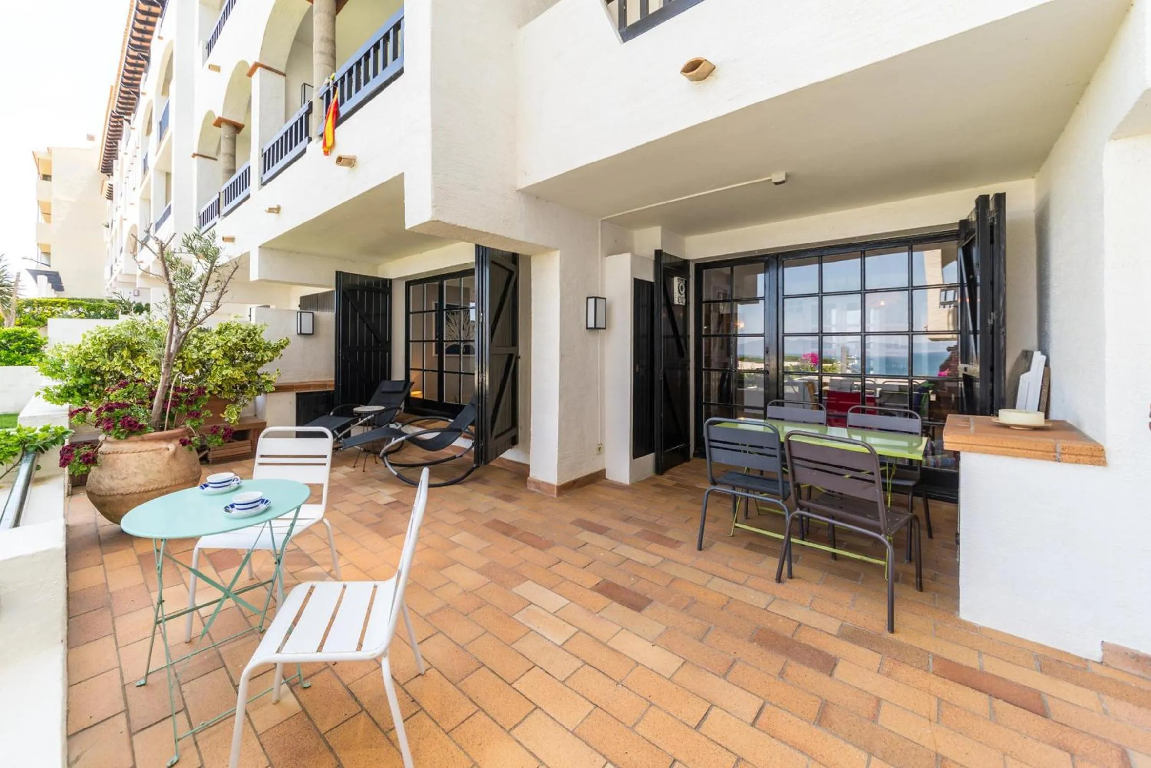 Balcony/Terrace in Apartment Diana