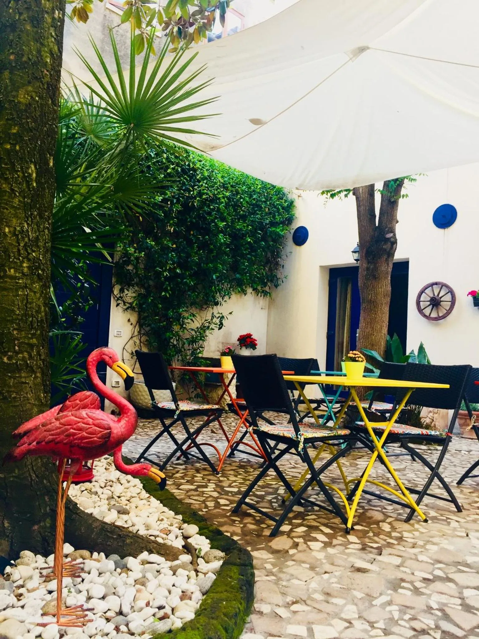 Garden in B&B La Corte