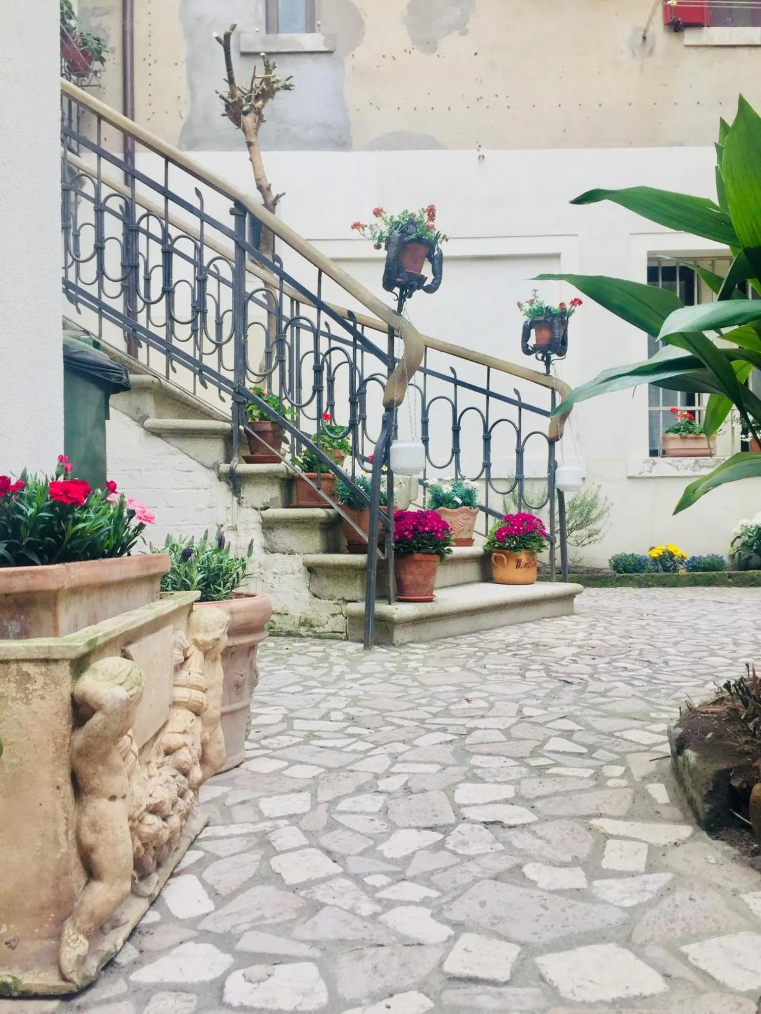 Garden in B&B La Corte